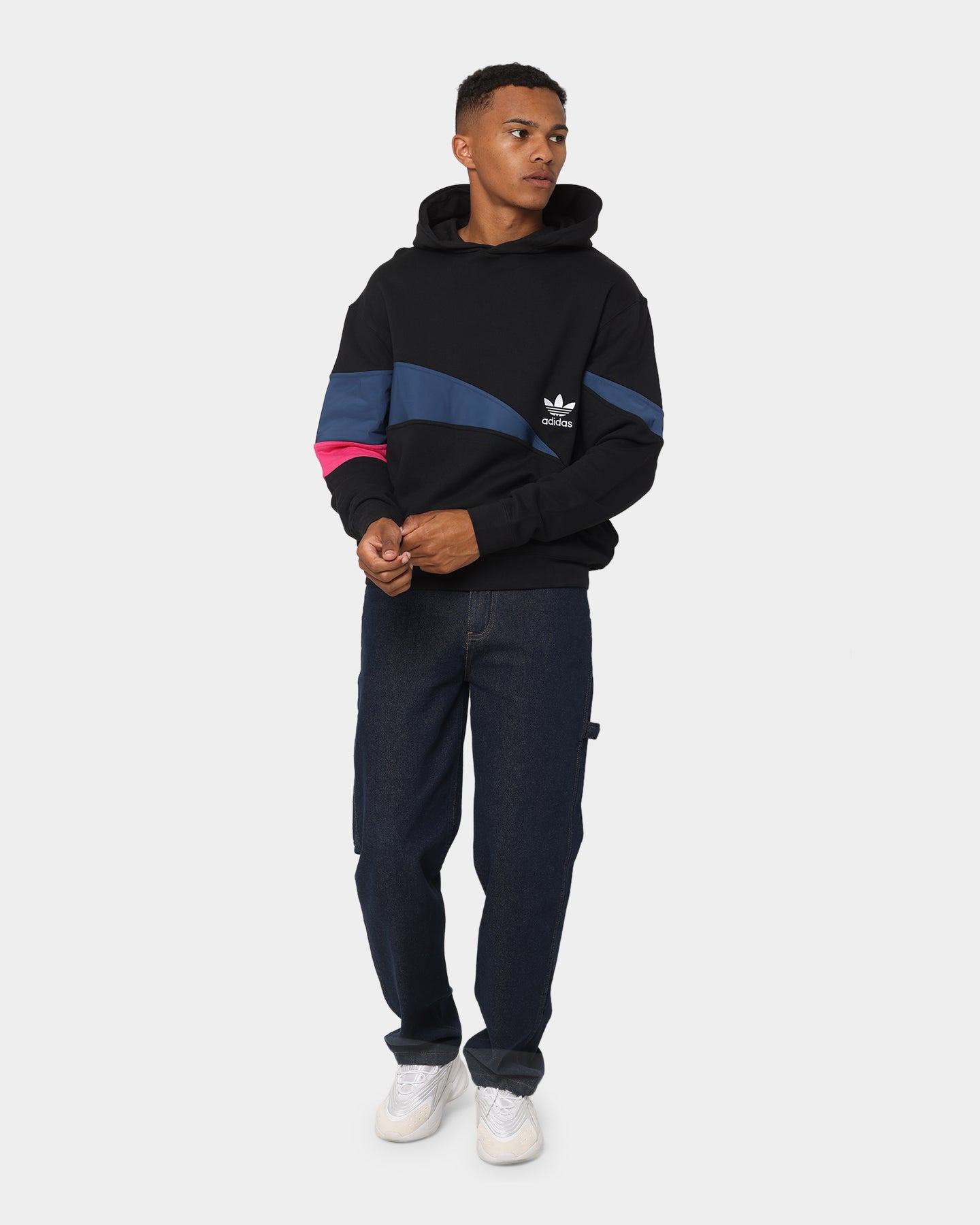Adidas Lock Up Track Jacket for Men - Black Athletic Running Jacket with Zipper - Perfect for Gym, Jogging & Outdoor Sports