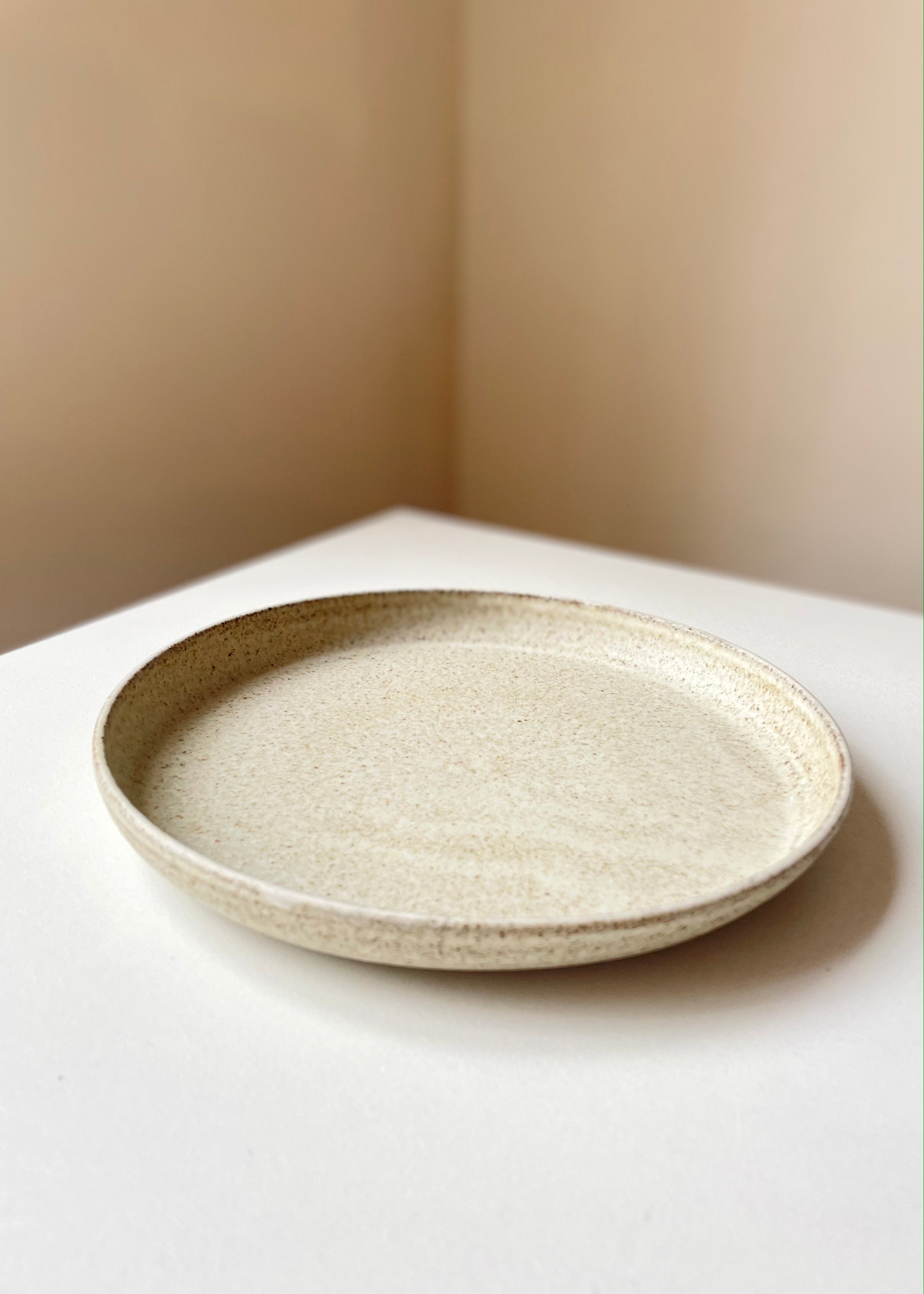 Viki Weiland Decorative Ceramic Plate - Elegant Handcrafted Dinnerware for Home Dining & Kitchen Decor | Perfect for Serving, Display, and Gift Giving