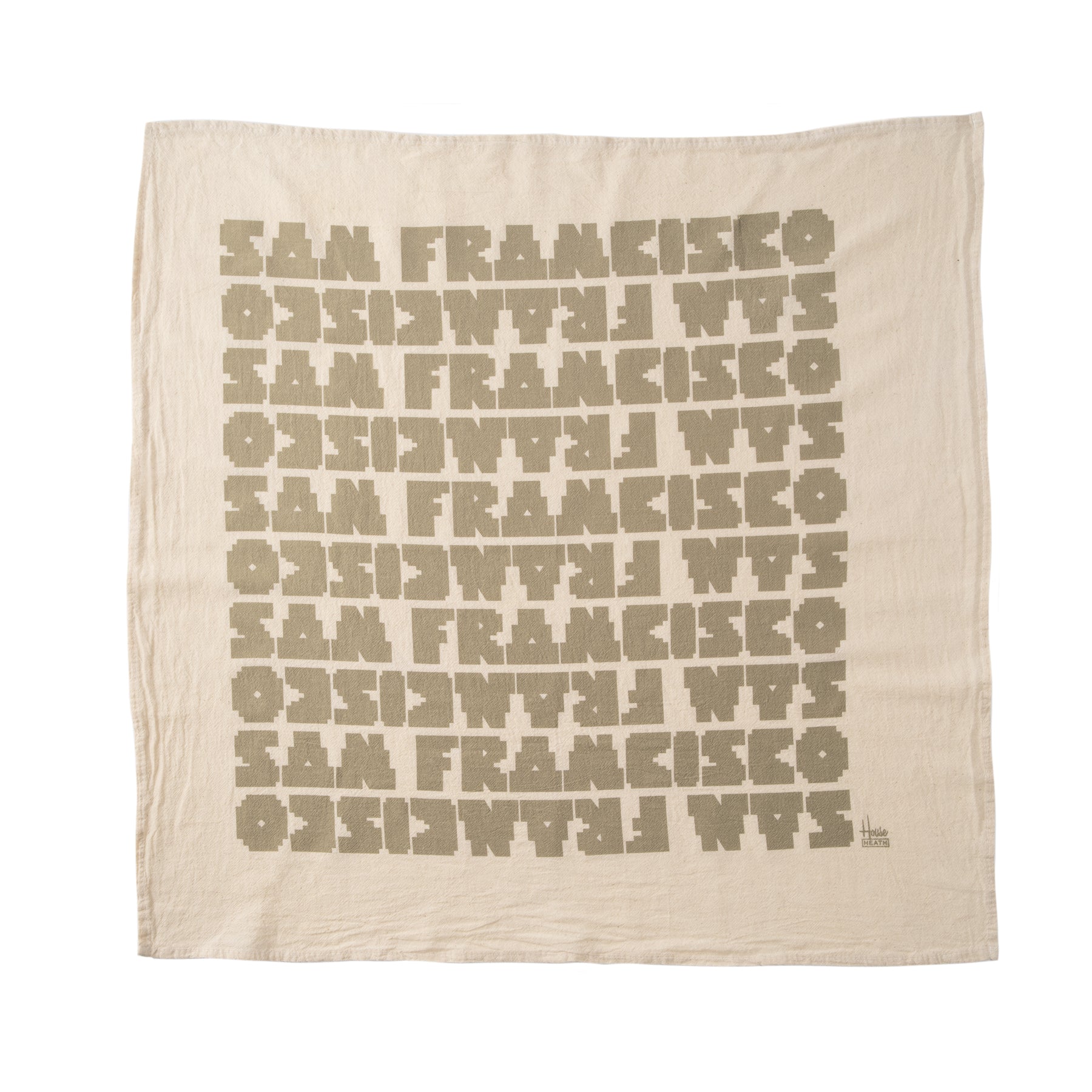 Los Angeles/Sausalito/San Francisco Skyline Bath Towel Set - 3 Pack Soft Absorbent Cotton Towels for Bathroom, Beach & Gym Use