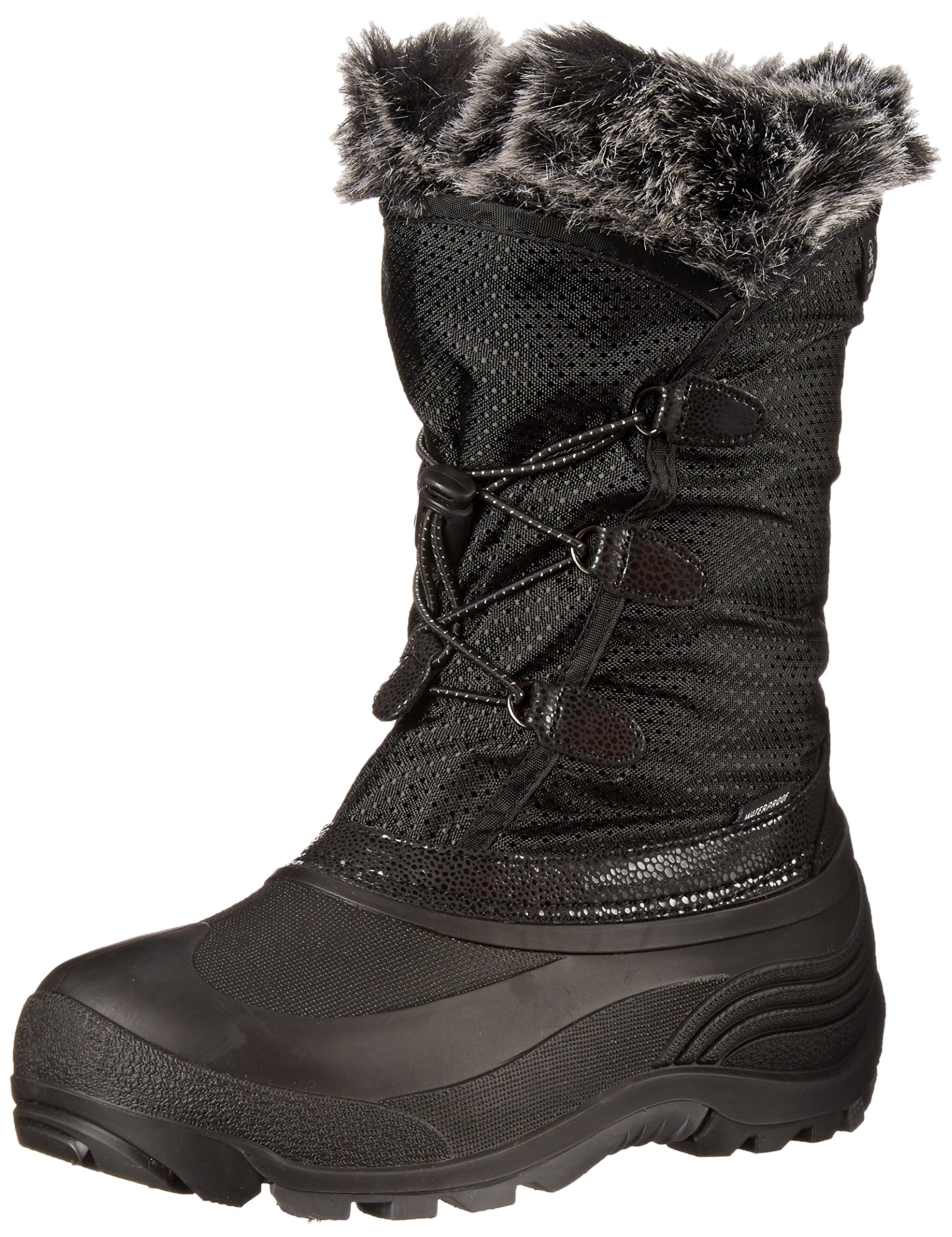 Kamik Powdery Winter Boots for Kids - Waterproof Snow Boots for Toddler, Little & Big Kids - Warm & Comfortable for Outdoor Play, Snow Days & Winter Adventures