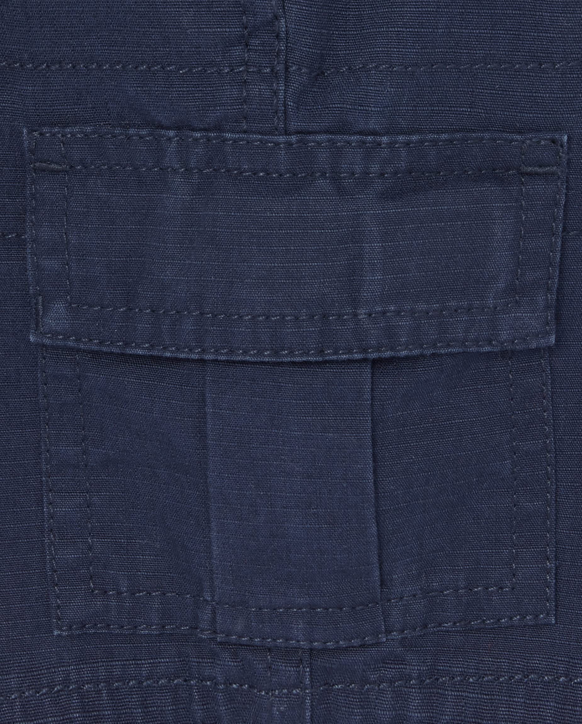 Baby Boys' Pull-On Cargo Shorts - Playtime & Outdoor Comfort