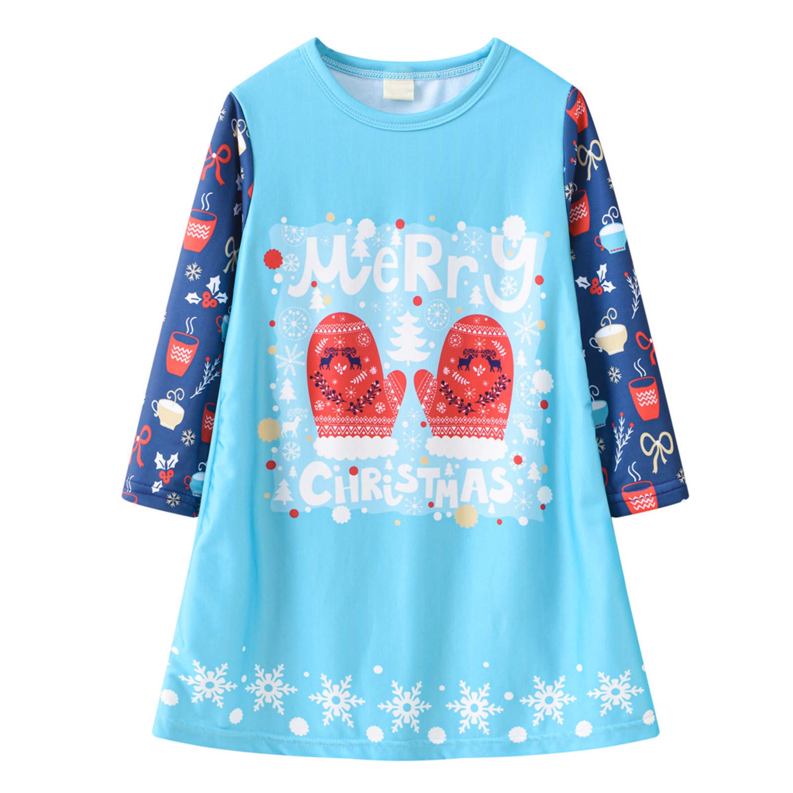 CLOTHBEST 3-Month Baby Girl Christmas Party Dress - Toddler Princess Holiday Outfit for Girls | Perfect for Christmas Photos, Family Gatherings & Special Occasions