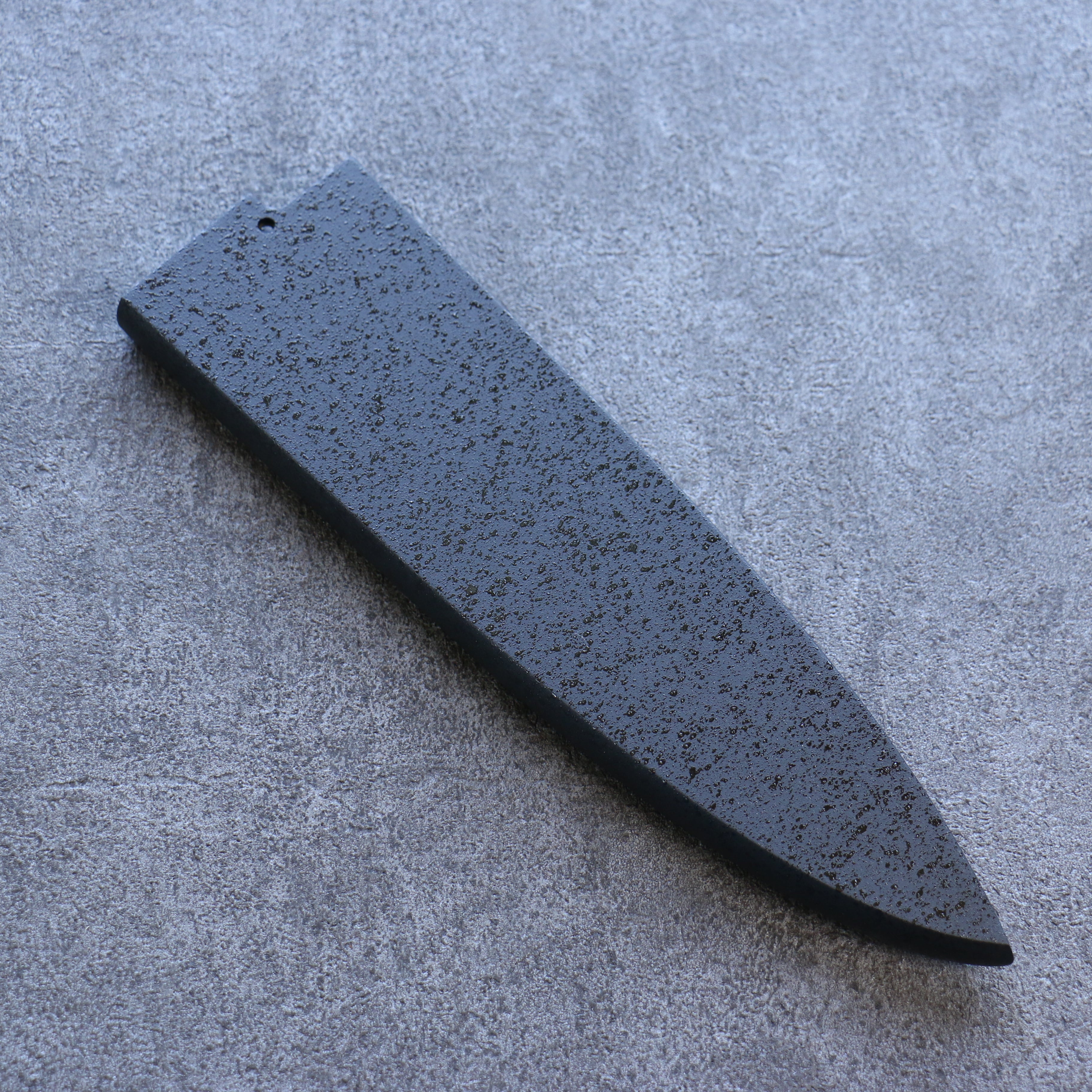 Premium Kuroshime Magnolia Sheath for 210mm Deba Knife with Plywood Pin by Kaneko - Perfect for Japanese Kitchen, Sushi Preparation & Professional Chefs