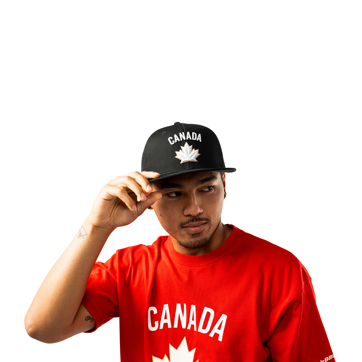 Bauer Hockey Canada Snapback Hat for Men - Adjustable Baseball Cap for Hockey Fans - Perfect for Games, Training, and Casual Wear