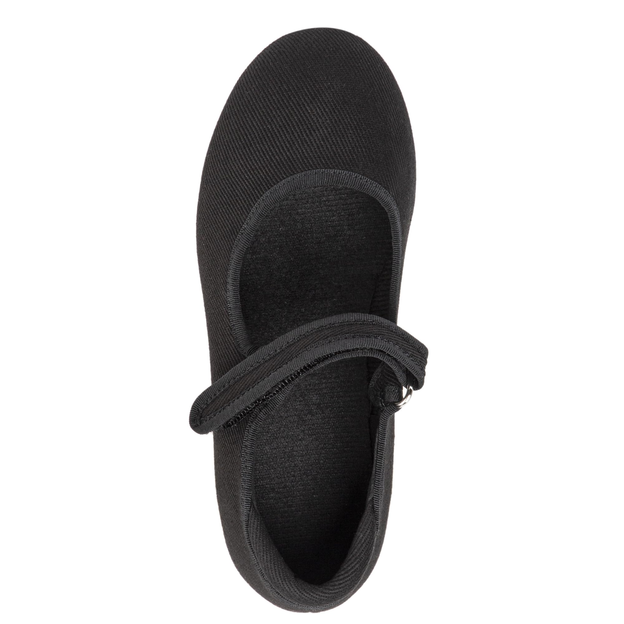 **Linodes Canvas Tap Dance Shoes for Girls & Boys - Easy Strap Design for Toddler, Little & Big Kids - Perfect for Dance Class, Recitals & Performances**