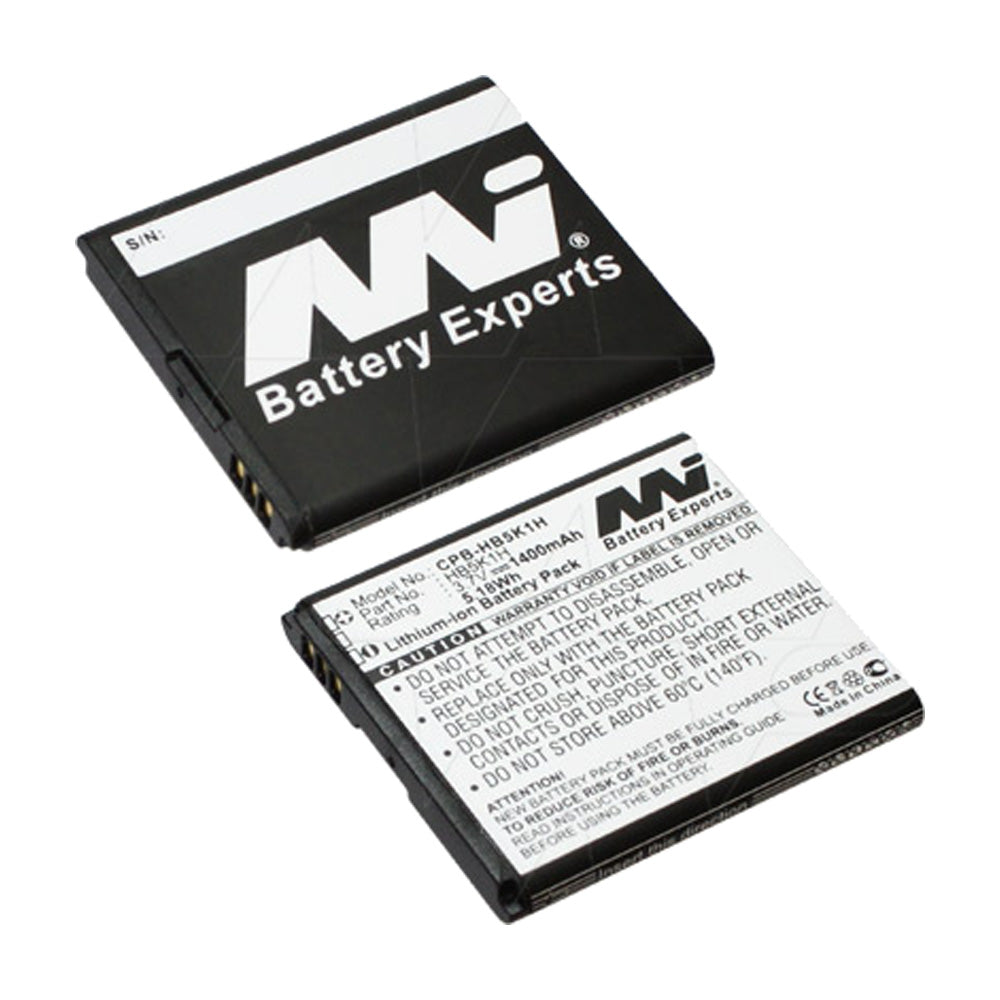 3.7V 1400mAh Li-Ion Replacement Battery for Huawei Smartphones - Long Lasting Power for Daily Use, Travel & Emergency Backup