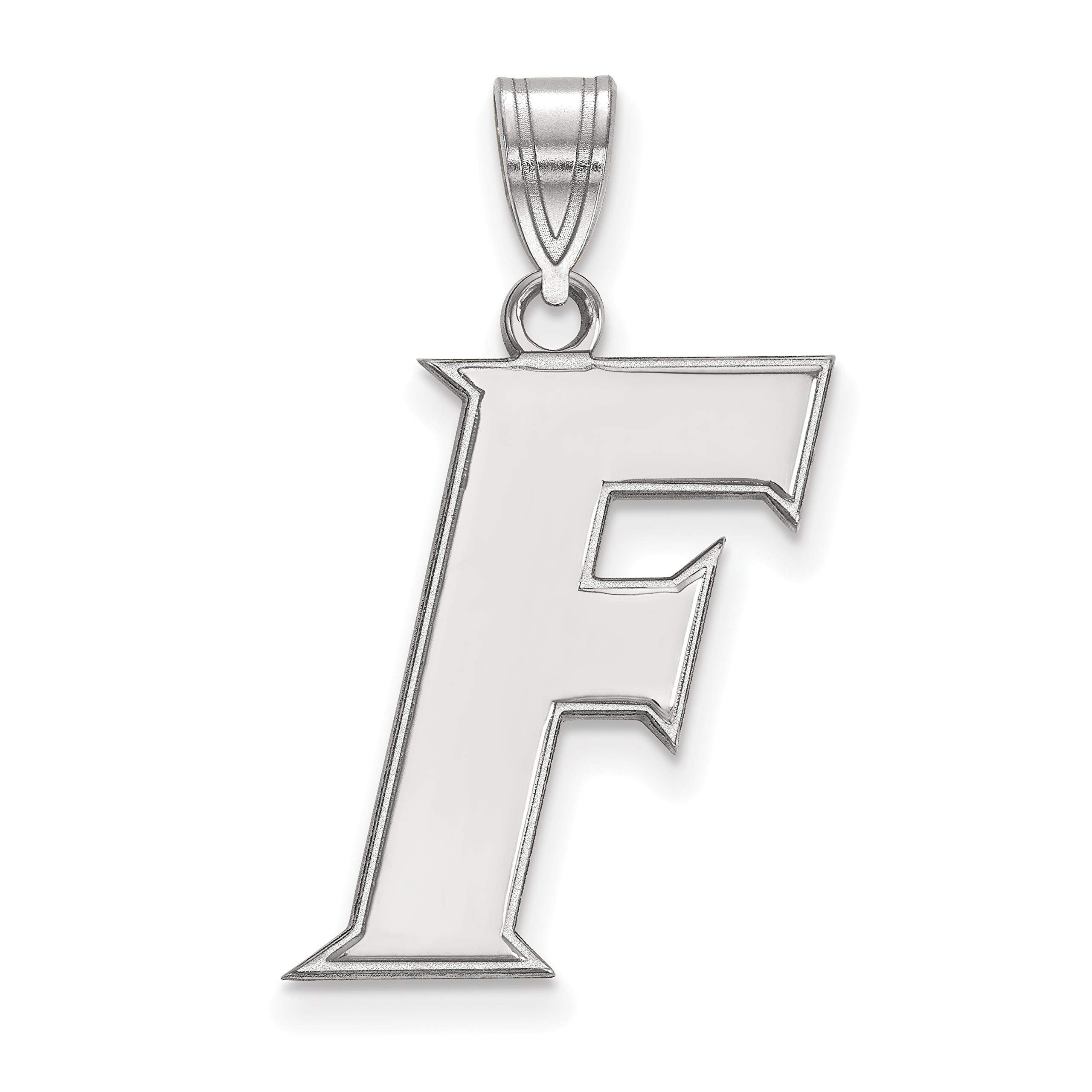 University of Florida Gators Sterling Silver Pendant Necklace with School Letter Logo - Perfect for Game Day, Graduation Gifts & Alumni Pride