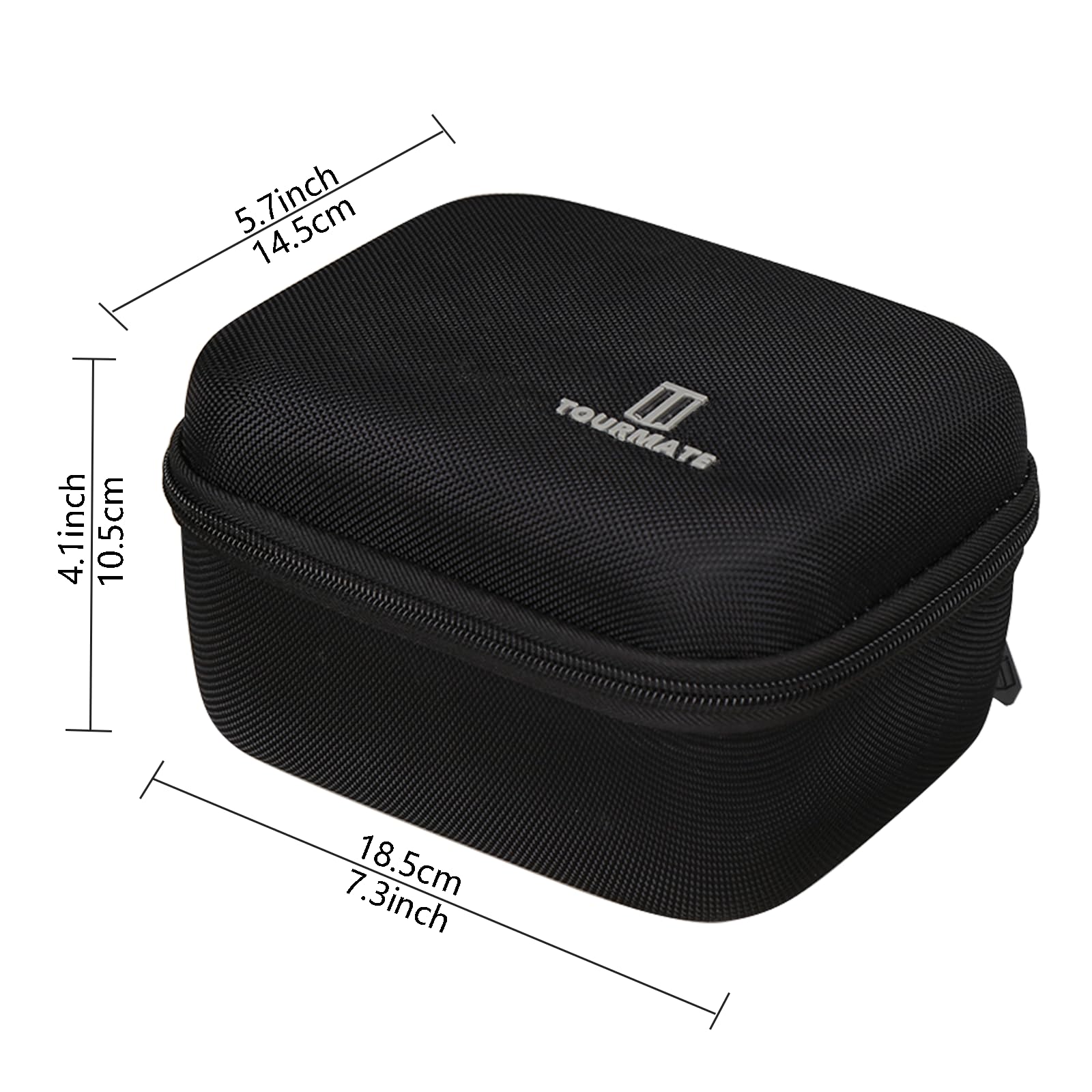 Yuwell YE660E Blood Pressure Monitor Upper Arm Cuff Hard Replacement Case - Durable Protection for Home Health Monitoring & Travel