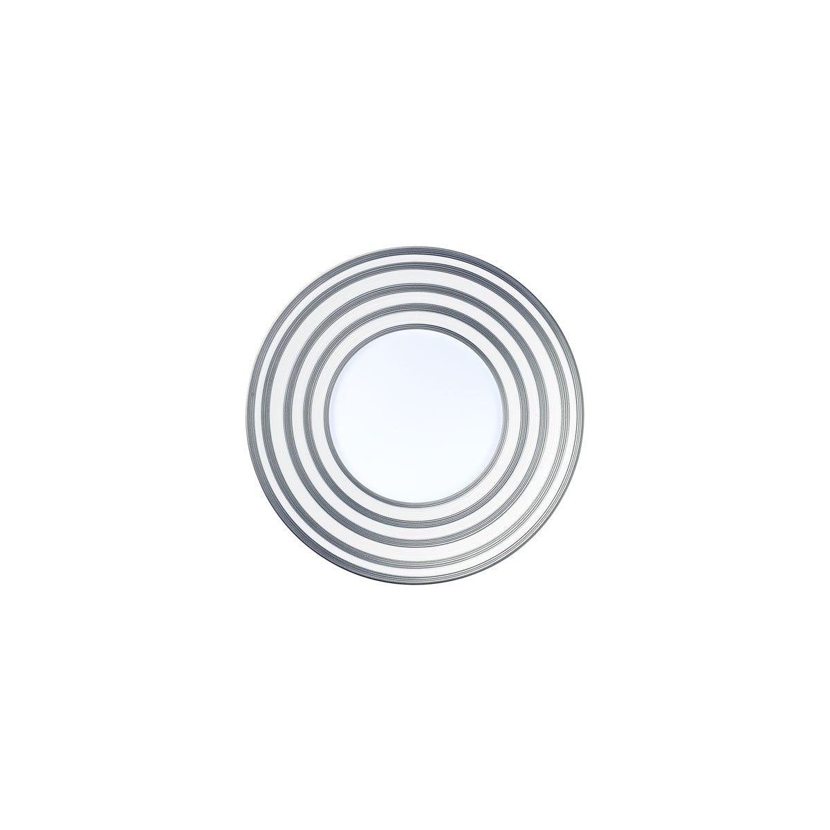 Premium Hemisphere Platinum Stripe Bread and Butter Plates - Elegant Dinnerware for Restaurants, Weddings & Home Entertaining
