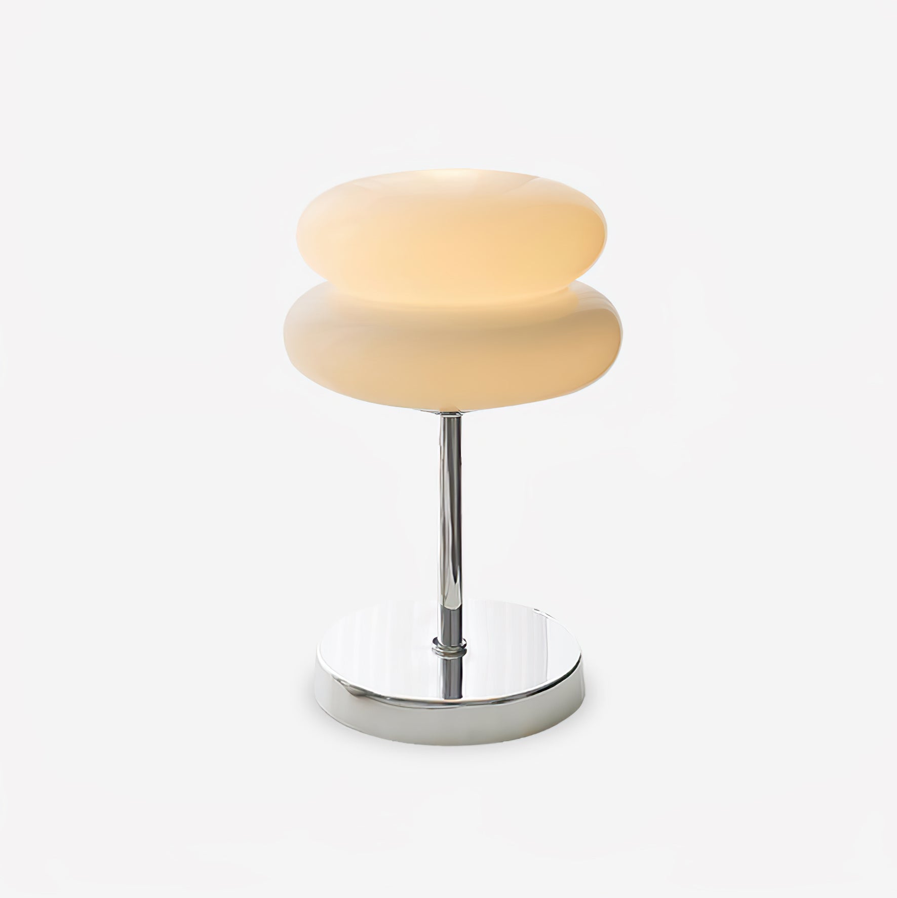Saturn Glide Modern Glass Table Lamp - Elegant Bedside & Living Room Lighting for Home & Office Decor
