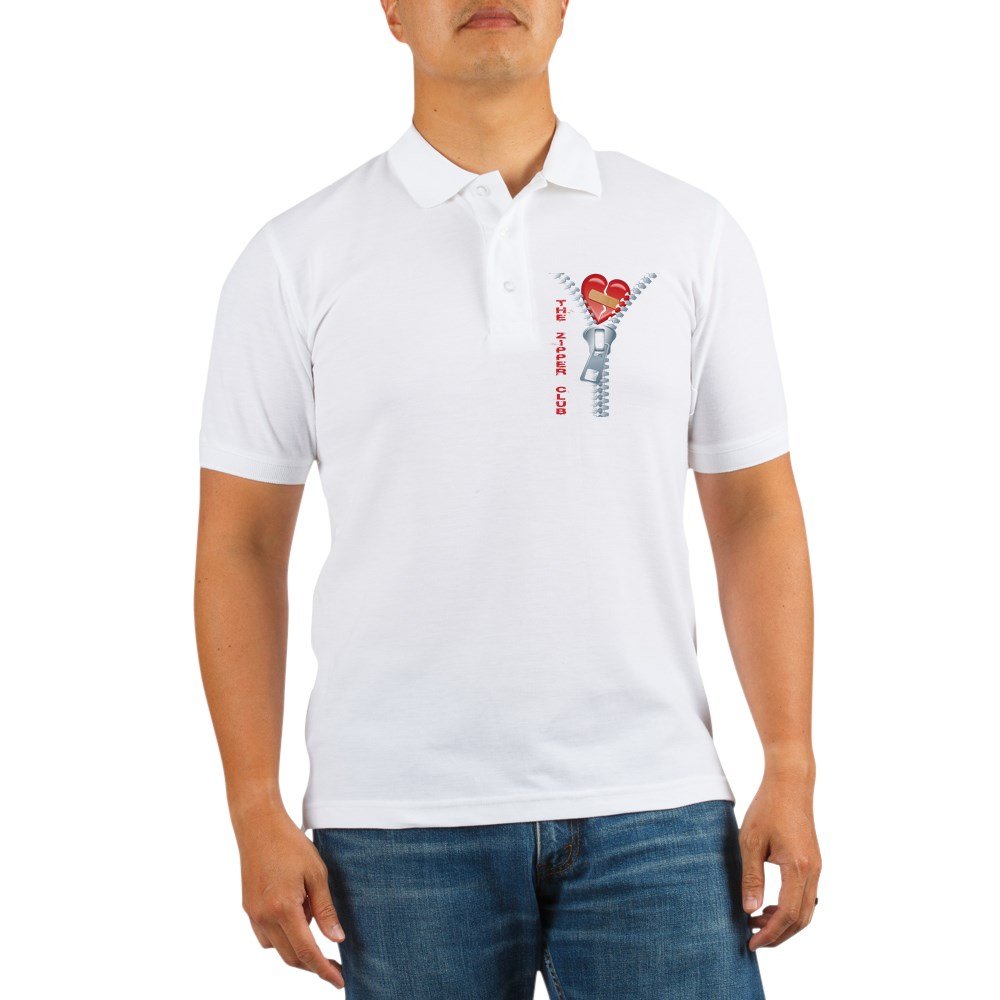 Premium Golf Polo Shirt for Men - Breathable & Moisture-Wicking Performance Golf Shirt with Zipper Club Design - Perfect for Golf Courses, Country Clubs & Casual Wear