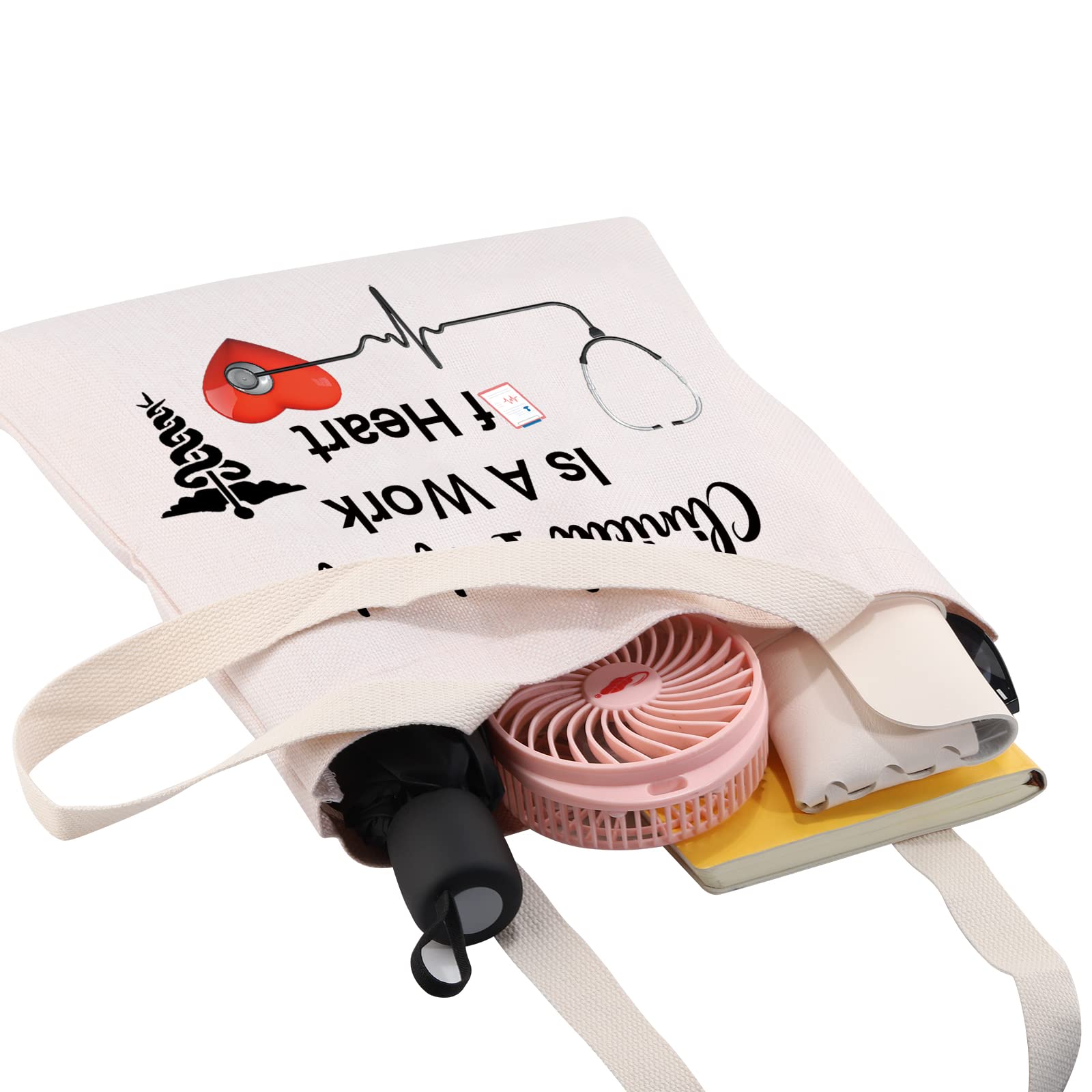 Nursing Makeup Bag - Perfect Clinical Instructor Gift for Work & Travel