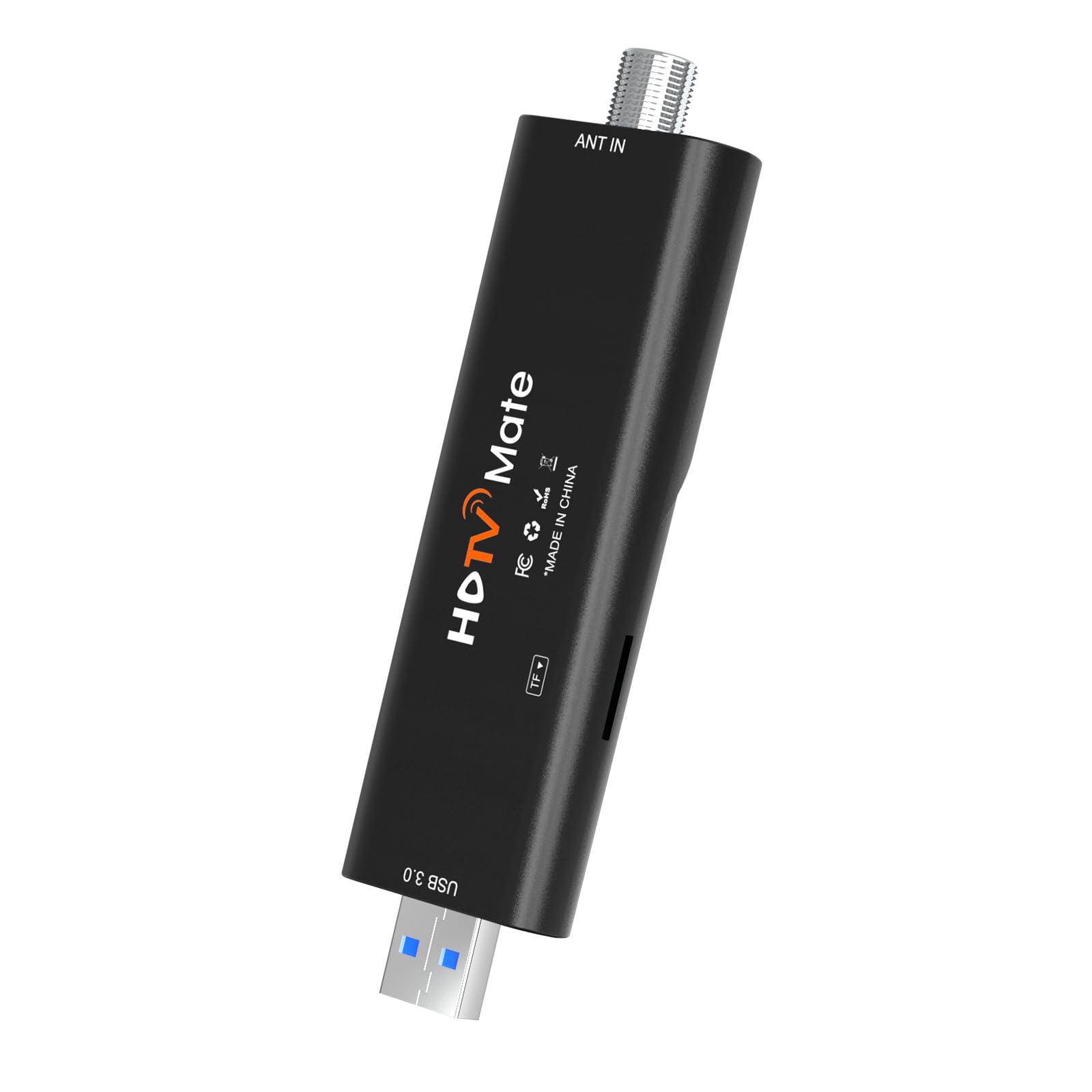 Next-Gen USB TV Tuner Stick - ATSC 3.0/1.0 Digital HDTV Receiver for Android Phones, Tablets & Car Computers | DVR Recording Support | Watch Live TV Anywhere | Perfect for Travel, Camping & Emergency Preparedness