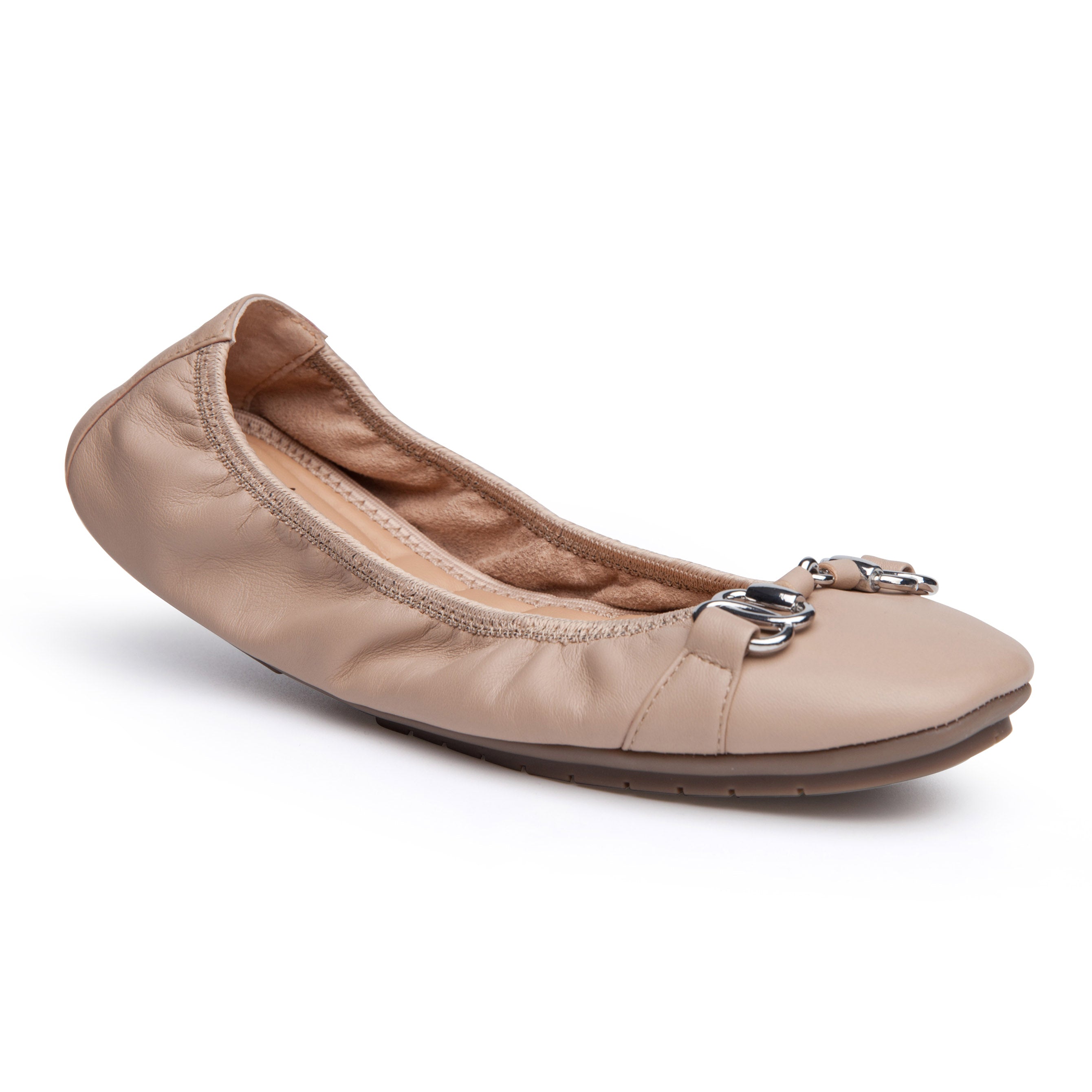 Olympia Women's Ballet Flats with Elegant Ornament - Comfortable & Stylish Shoes for Work, Casual Wear & Special Occasions
