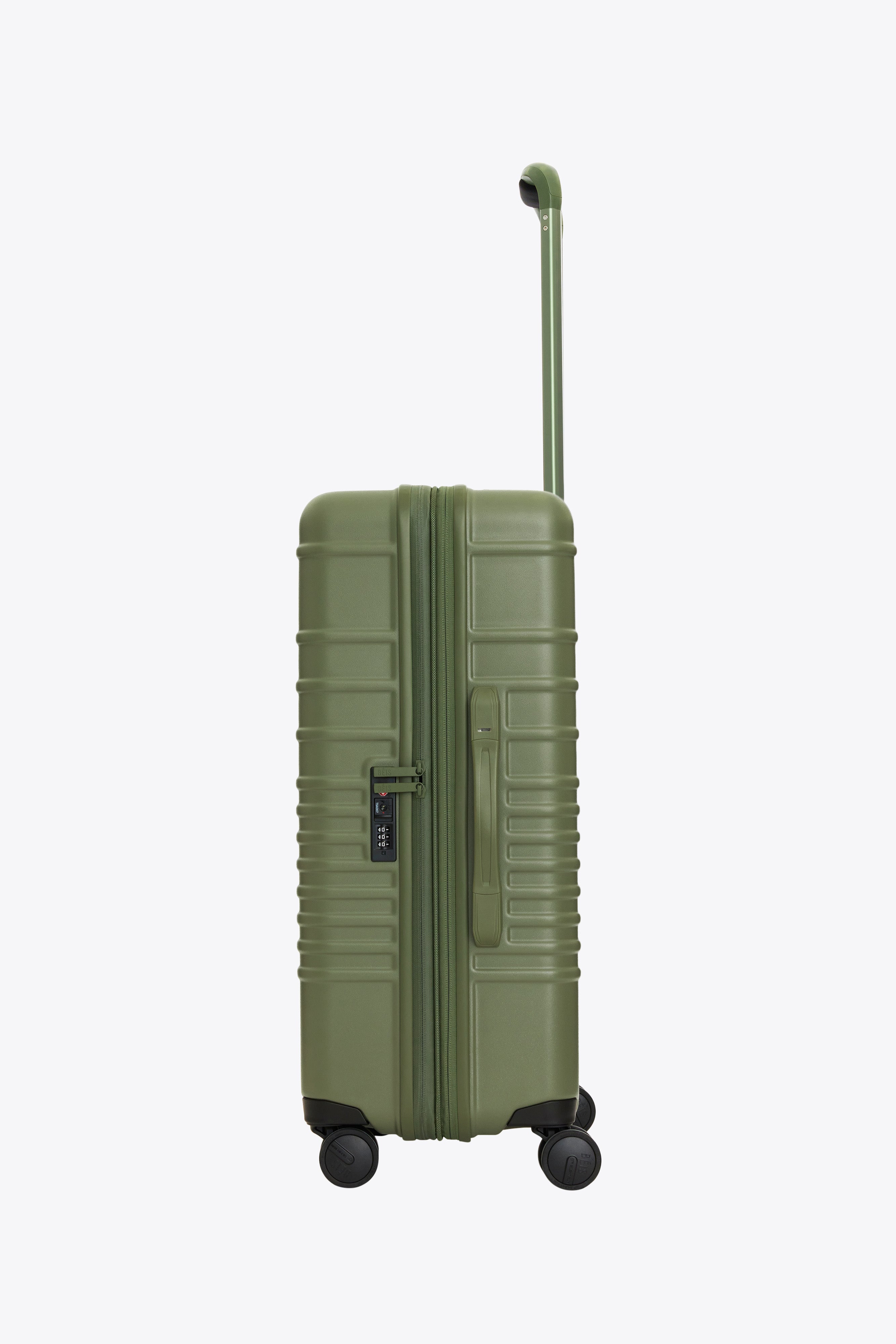 Olive Medium Check-In Roller Luggage - Perfect for Air Travel & Business Trips