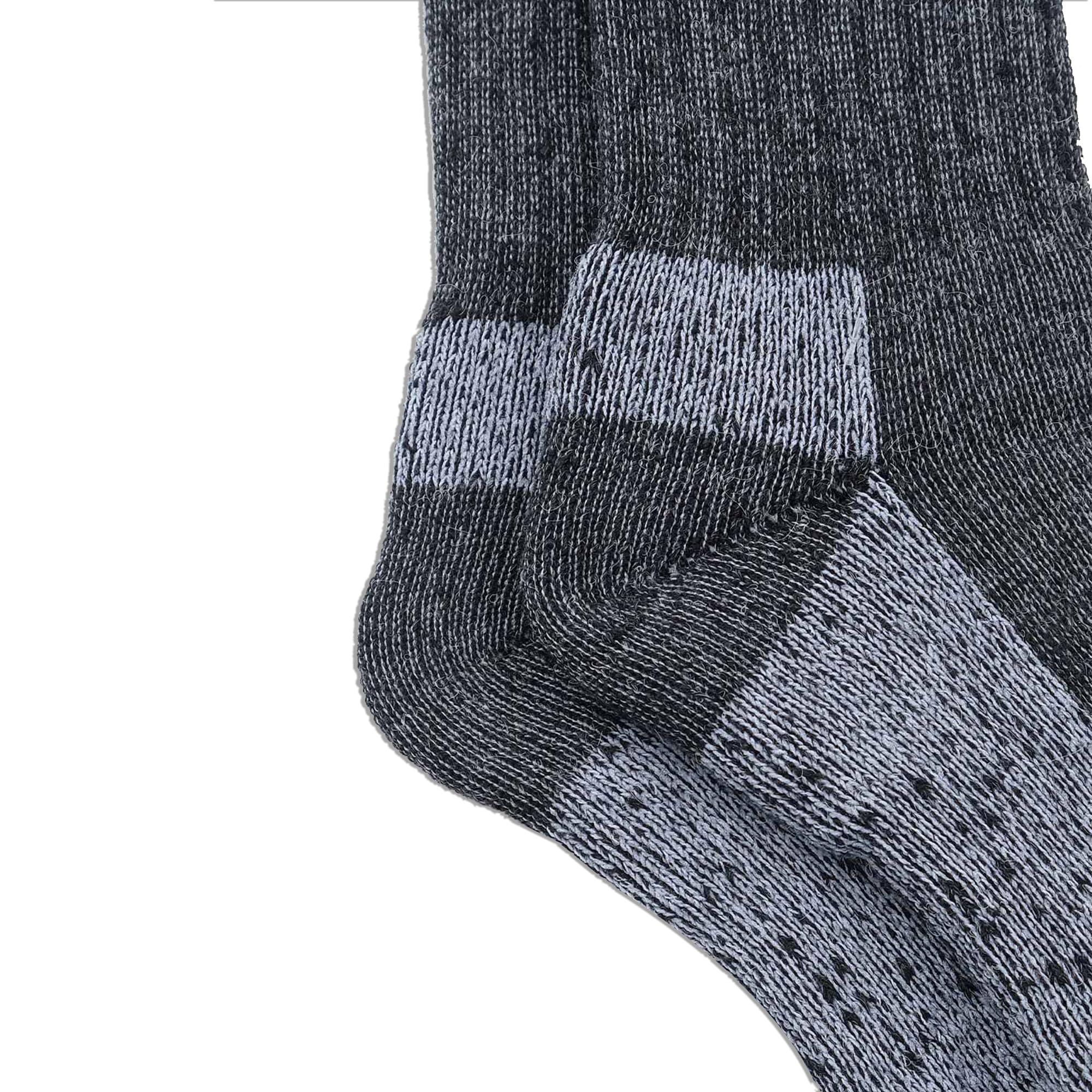 Premium Alpaca Wool Socks for Men & Women - Thermal Winter Socks with Cushioned Terry Interior - 1 Pair - Perfect for Hiking, Skiing & Cold Weather Comfort