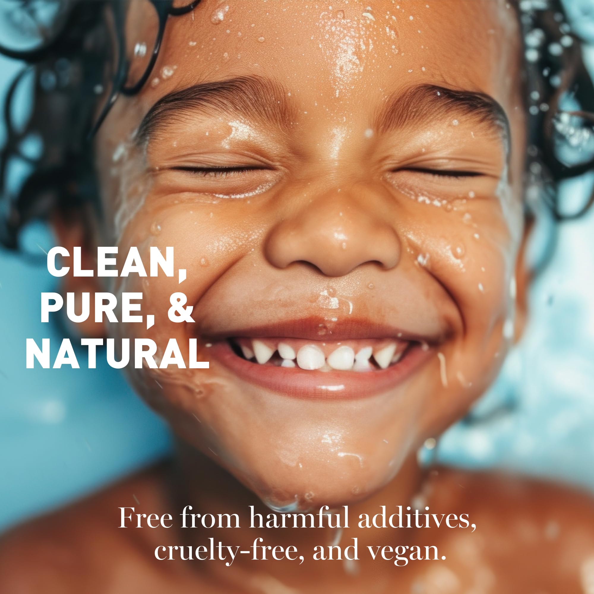Just Nutritive Kids Body Wash - Gentle & Moisturizing with Natural Oils | Best Hypoallergenic Baby Wash for Sensitive Skin | Perfect for Daily Bath Time & Eczema-Prone Skin Care