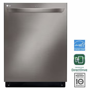 LG 24 Inch Built-in Dishwasher with QuadWash™ Pro Technology - Energy Efficient, Ultra Quiet for Small Kitchens & Apartments - Perfect for Daily Cleaning, Dinner Parties & Busy Households