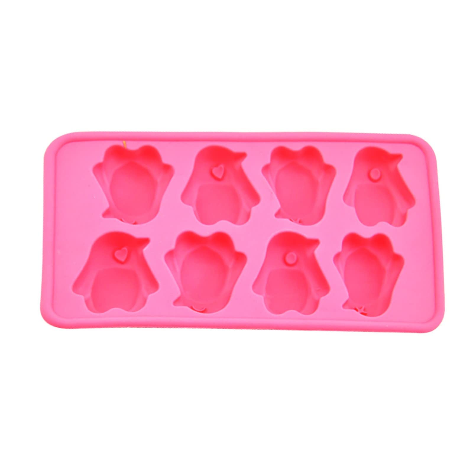 Premium Food-Grade Silicone Animal Chocolate Molds - Safe for Candy, Ice Cubes, Dog Treats & Baby Food | Reusable Baking Molds for DIY Desserts, Party Favors & Holiday Treats (Pink, Standard Size)
