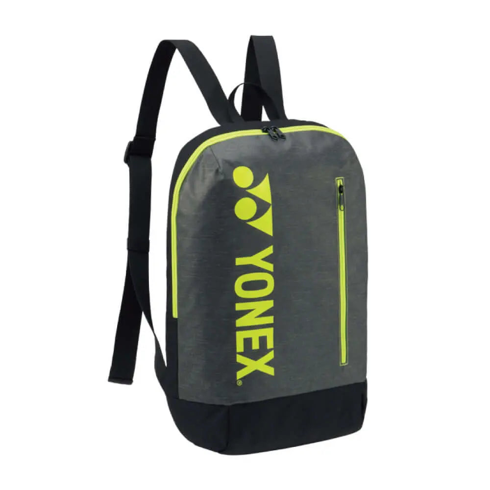 Yonex 42112S Team Backpack for Badminton & Tennis Rackets - Compact & Durable Sports Bag for Players & Coaches - Perfect for Training, Matches & Travel (Black)