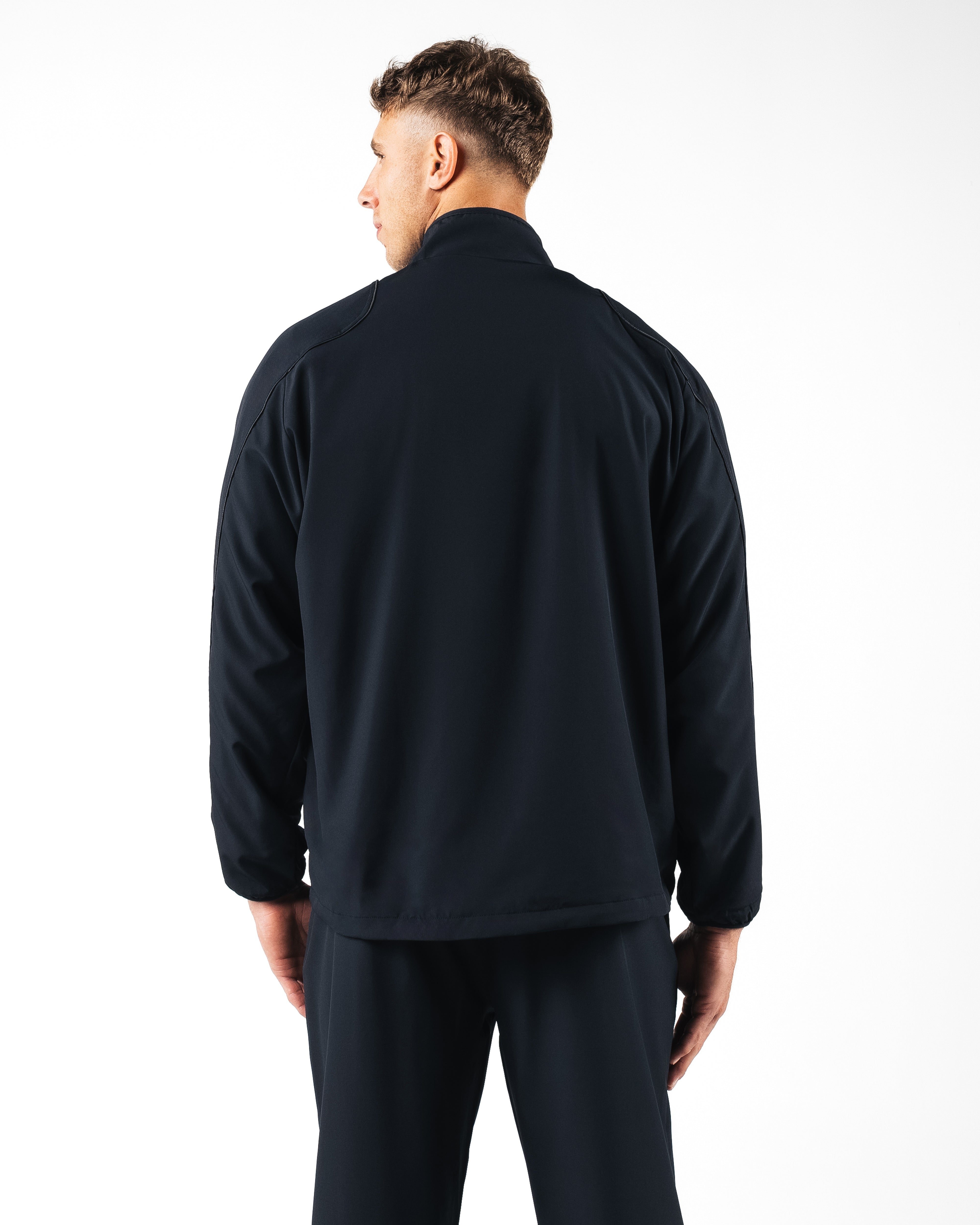 Premium Club Training Jacket for Men & Women - Breathable Black Workout Jacket for Gym, Running & Outdoor Sports