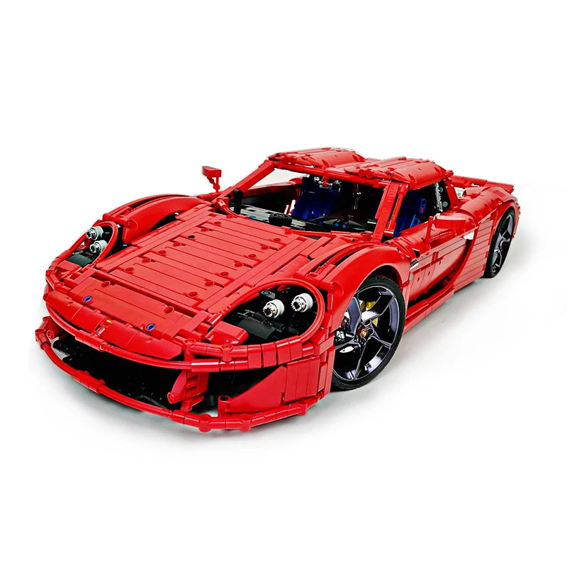 3797PCS MOC 131400 Porsche Carrera GT Building Blocks Set - Premium Collector's Model Car Kit for Adults & Teens - Perfect for Display, Gifts & DIY Car Enthusiasts