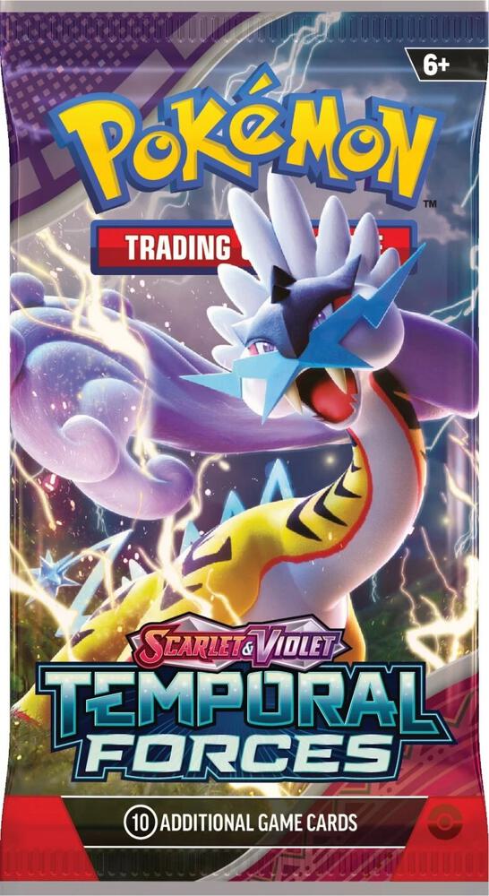 Pokemon Scarlet & Violet Temporal Forces Booster Box - 36 Packs of Trading Cards for Collectors & Players | Perfect for Game Nights, Tournaments & Gifts