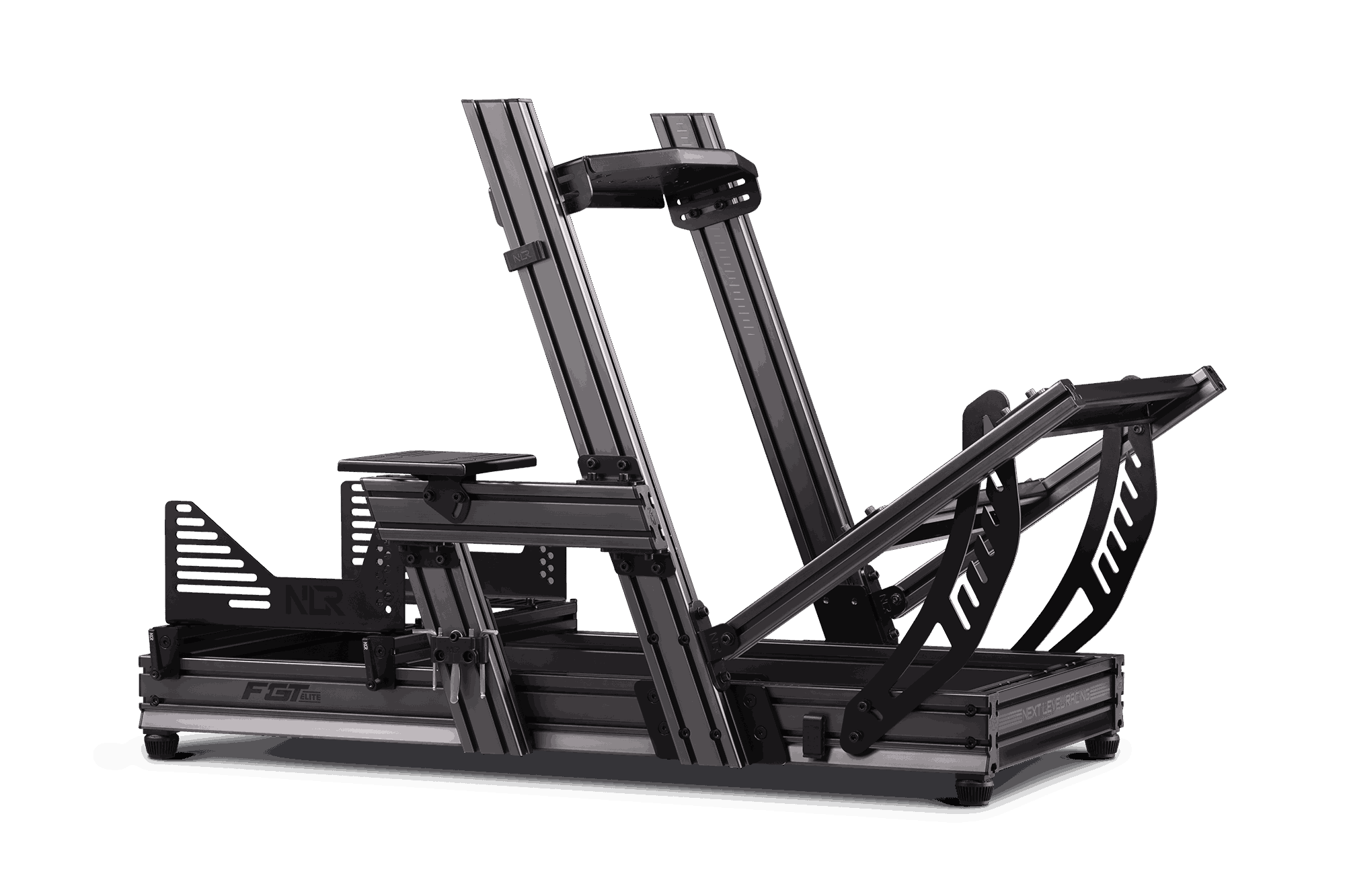 Next Level Racing F GT Elite Cockpit Wheel Plate Edition - Premium Racing Simulator Frame for PC & Console | Perfect for Home Racing Setup & Esports Gaming