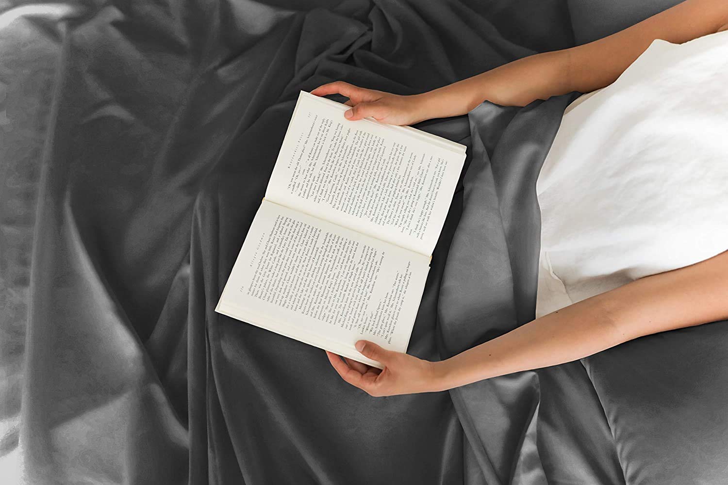 Premium 600 Thread Count Extra Deep Pocket Sheet Set - 4 Piece King Size Bed Sheets for 18