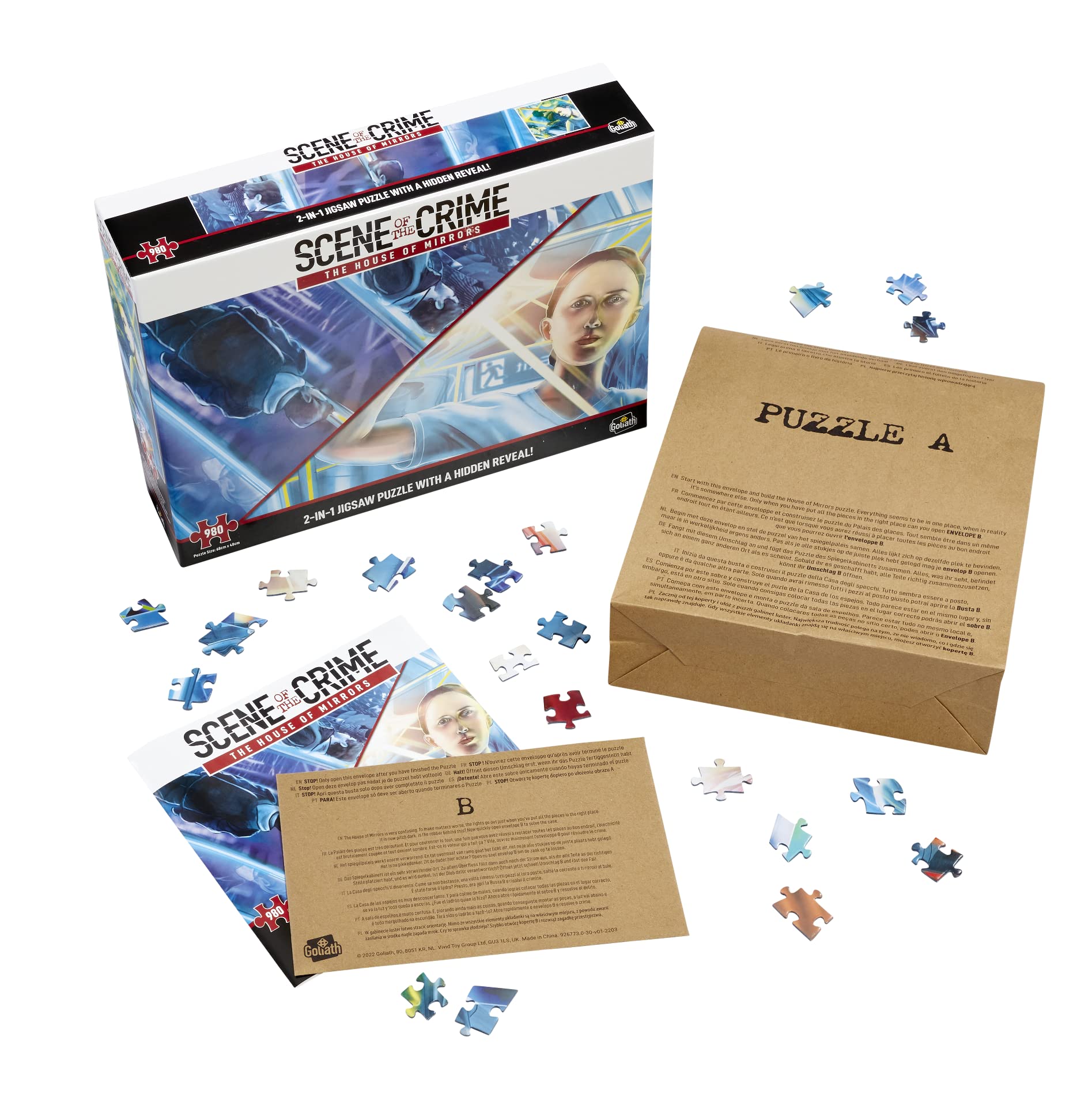 Goliath 926773.006 Jigsaw Puzzle for Adults & Kids - 1000 Piece Challenging Puzzle for Family Game Night, Home Decor & Stress Relief