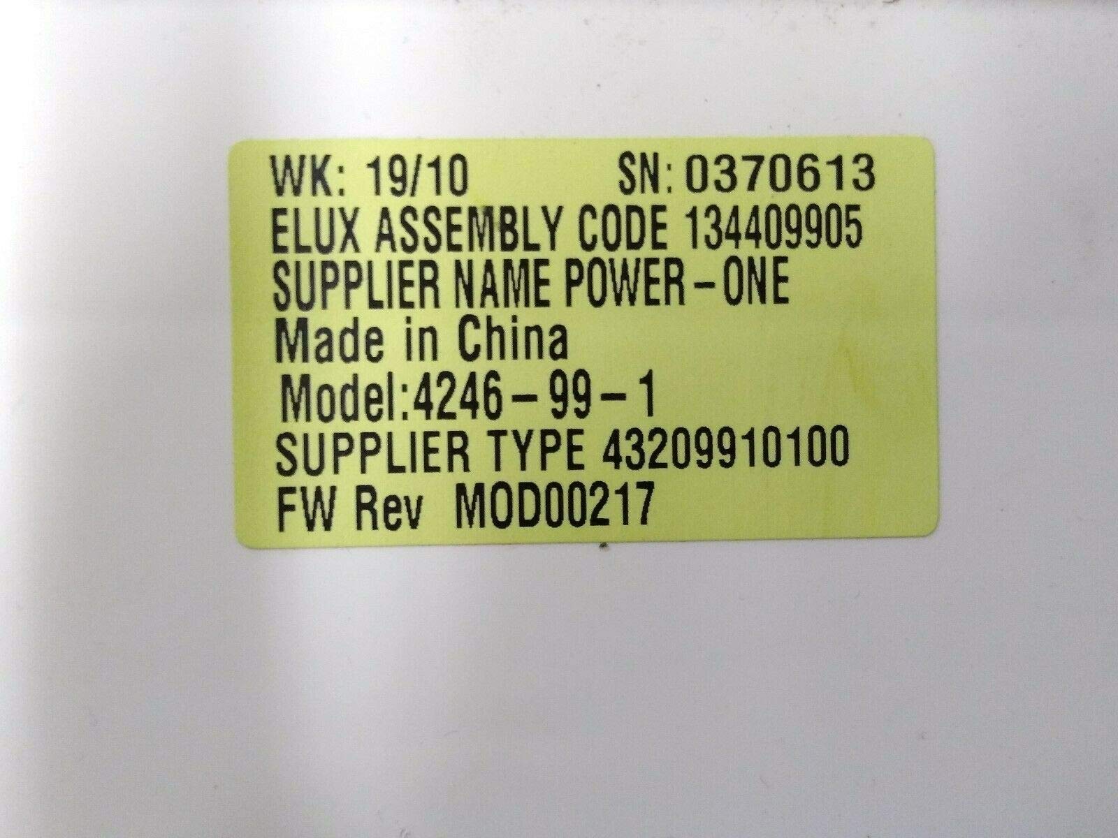 GLOB PRO SOLUTIONS Washer Motor Control Board S134409904 & S134409905 - Replacement Part for Washing Machine Repair - Perfect for Home Laundry Appliances