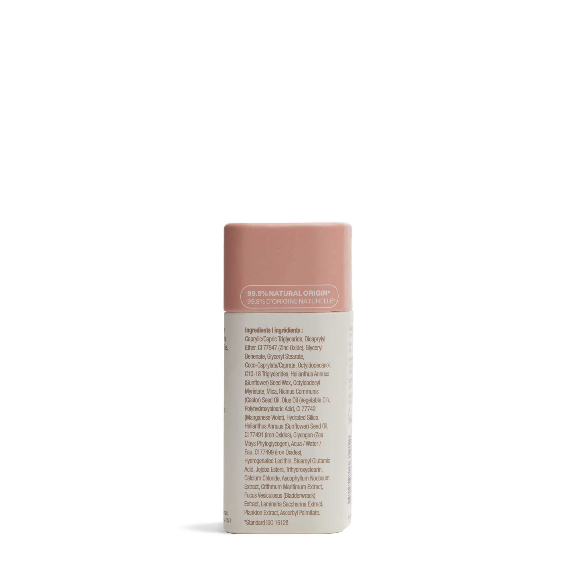 ATTITUDE Oceanly Plastic-Free Lightweight Blush Stick - Titanium Dioxide-Free, EWG Verified, Vegan & Cruelty-Free Makeup in Rose (0.3 oz) | Natural Cheek Color for Sensitive Skin, Everyday Wear & Eco-Friendly Beauty Routine