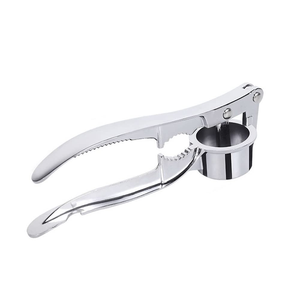 Premium Stainless Steel Garlic Press - Heavy Duty Garlic Crusher, Mincer & Chopper for Effortless Cooking | Perfect for Home Kitchens, Restaurants & Meal Prep