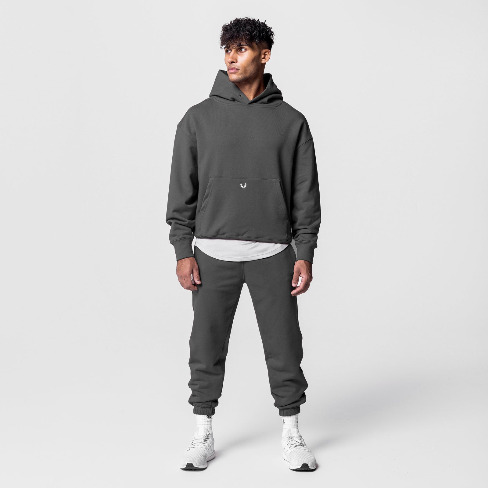 ASRV Tech Terry Hoodie for Men - Lightweight, Breathable & Moisture-Wicking Performance Hooded Sweatshirt - Perfect for Gym, Running & Outdoor Activities