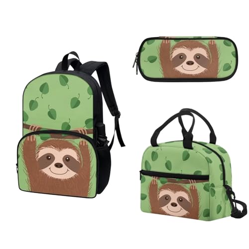 Cute Sloth Leaf
