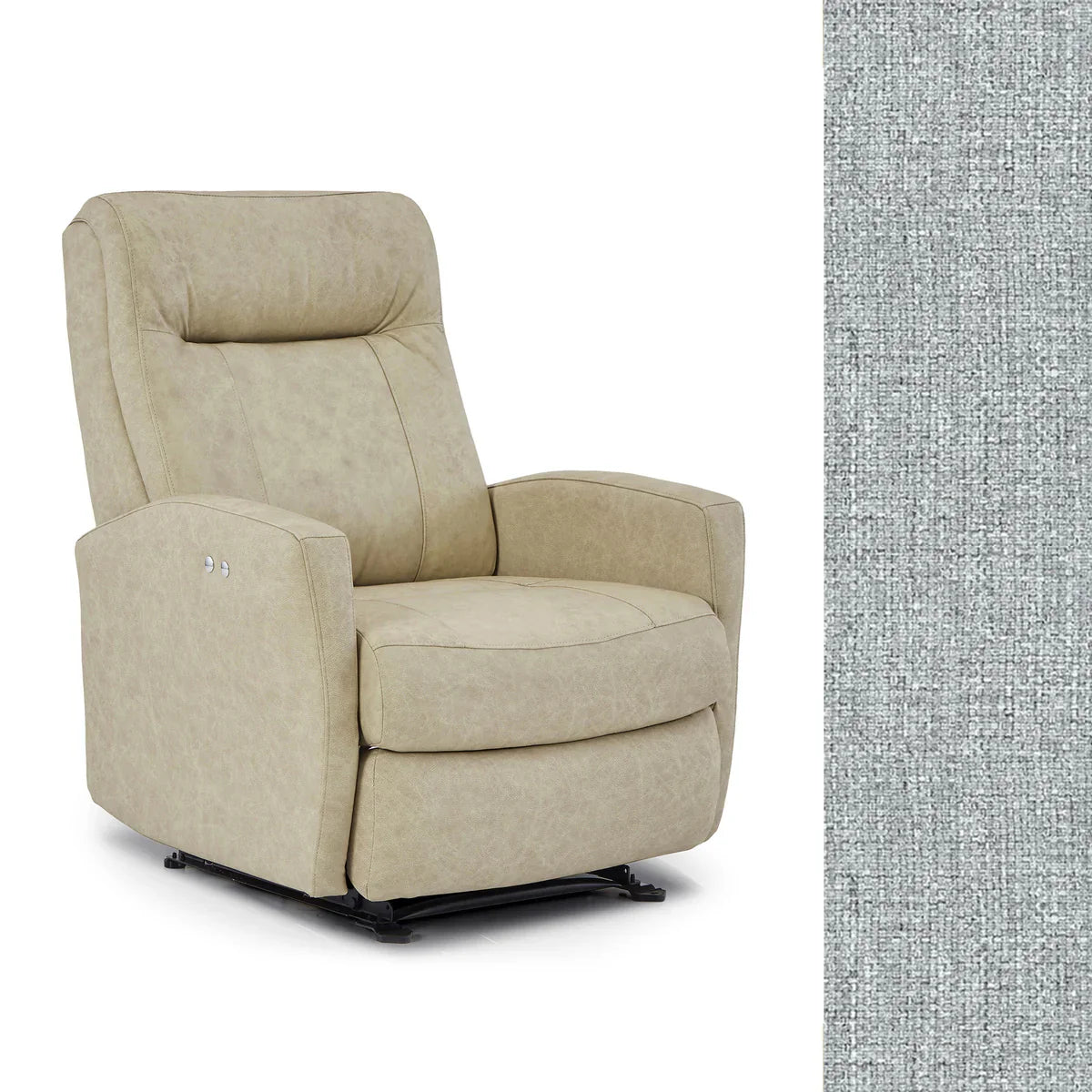 Best Costilla Power Swivel Glider Recliner Chair - Ergonomic Massage & Heated Living Room Chair for Home Theater, Nursery, Bedroom Relaxation