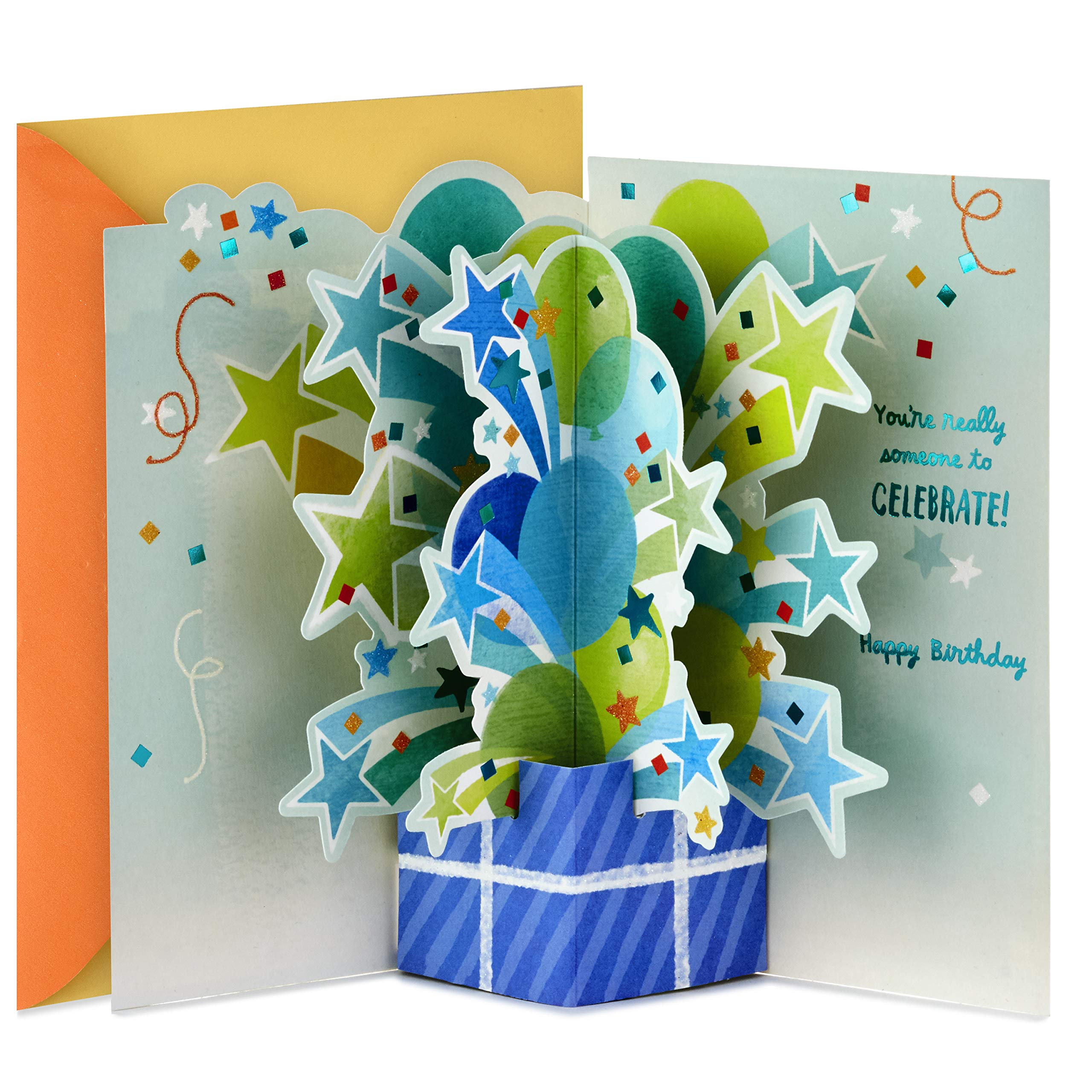 Hallmark Pop Up Birthday Card - 3D Paper Wonder Greeting Card for Someone Special to Celebrate - Perfect for Birthdays, Anniversaries & Special Occasions