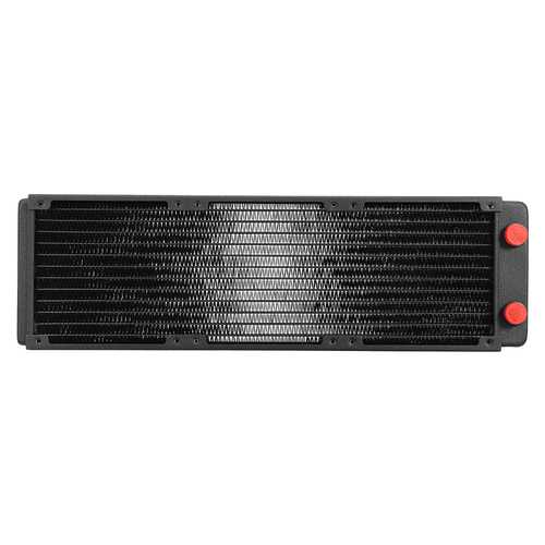 360mm Copper Water Cooling Radiator - 12 Tubes High Performance PC Liquid Cooler for Gaming Desktop Computer | Perfect for Overclocking & Silent Cooling Systems