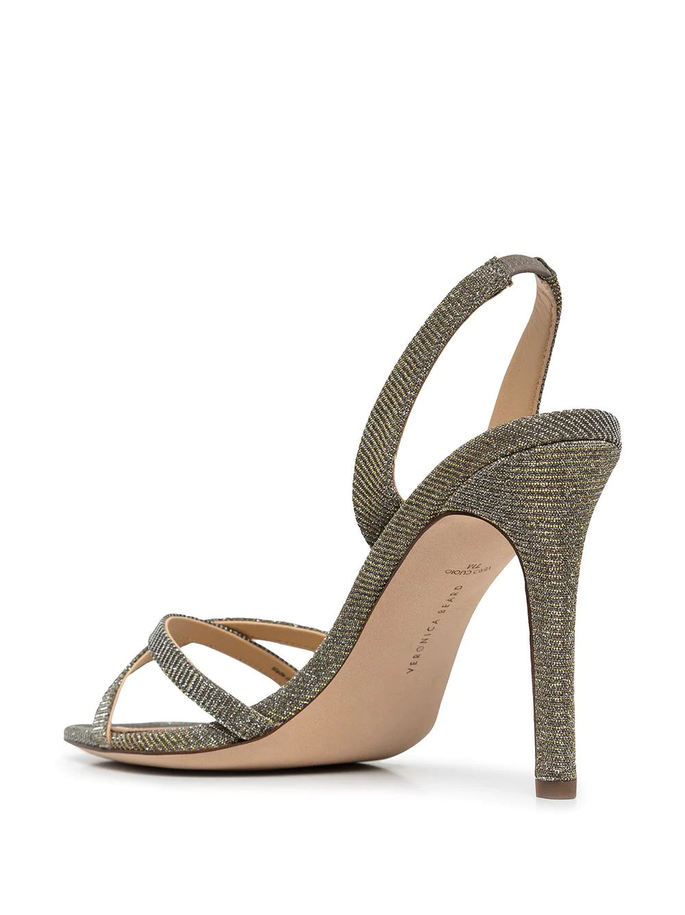 Analita Women's Comfortable Sandals - Silver & Gold Metallic Strappy Summer Shoes for Beach, Pool, and Casual Outings
