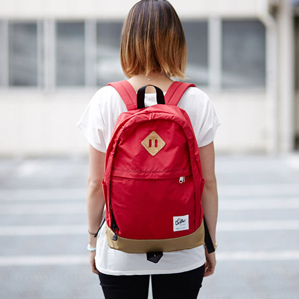 DRIFTER RAMBLING PACK Backpack - Burn Red | Made in USA | Durable Hiking & Travel Backpack for Outdoor Adventures