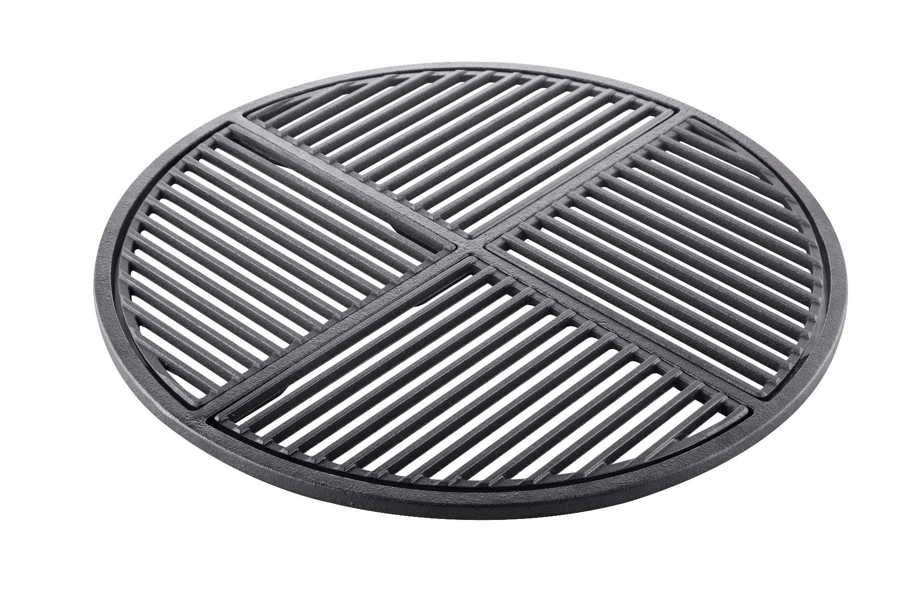 Pre-Seasoned Cast Iron Grill Grate - Non Stick Cooking Surface, Fits 22.5