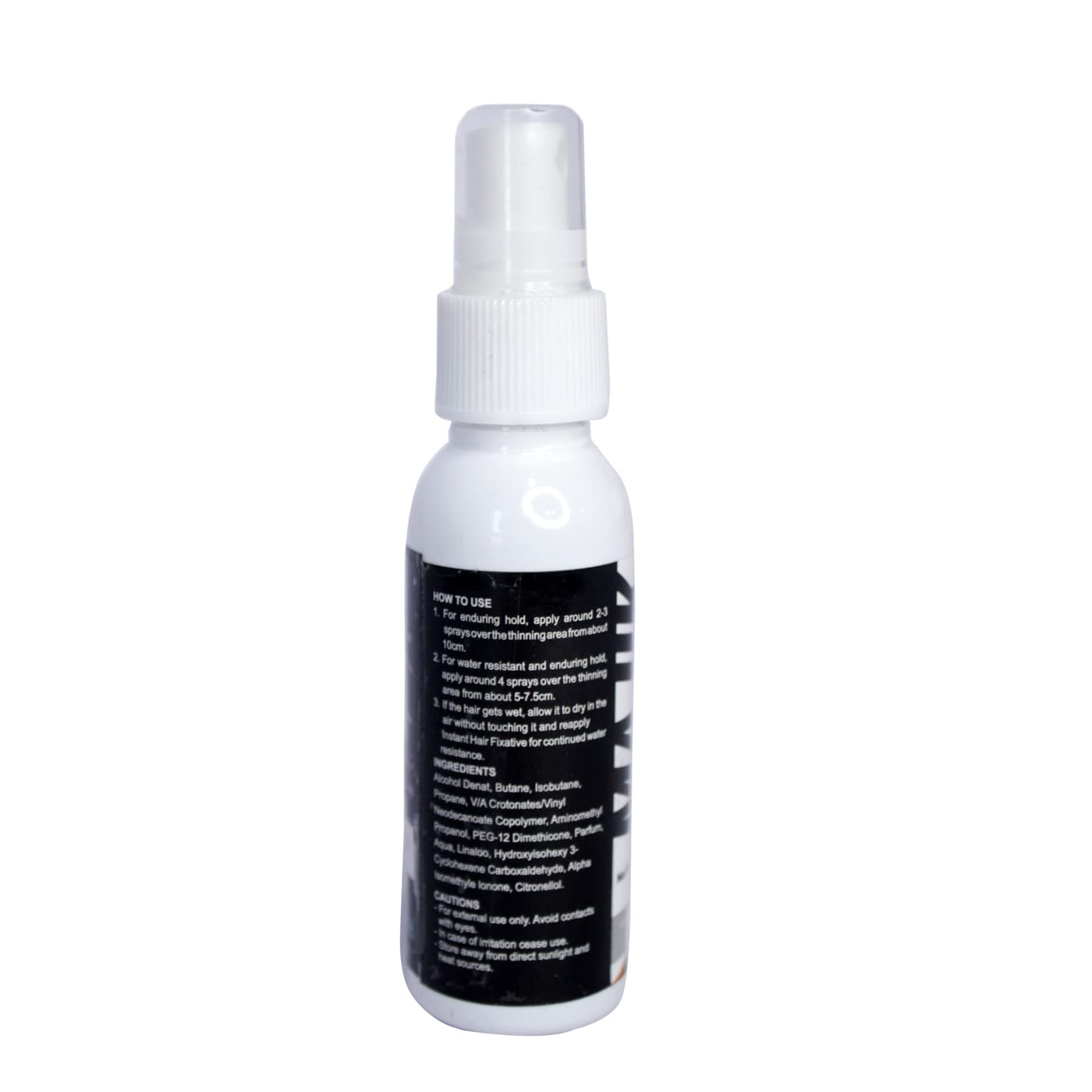 Baal Unisex Hair Loss Fiber Holding Spray for Thinning Hair - 30ml | Natural-Looking Hair Thickening Solution for Men & Women | Perfect for Daily Use, Special Occasions & Confidence Boosting