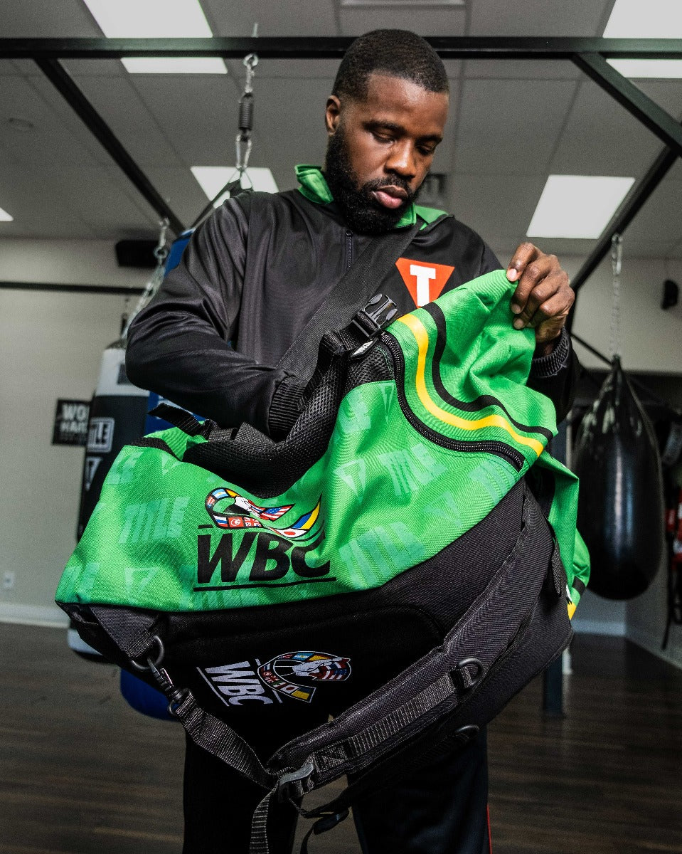 TITLE Boxing WBC Sport Bag & Backpack - Durable Gym Duffel for Boxing, MMA & Fitness Training | Perfect for Workouts, Travel & Sports Gear Storage