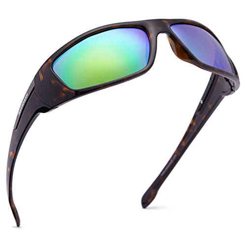 Frame - Gloss Demi, Lens - Green Mirror