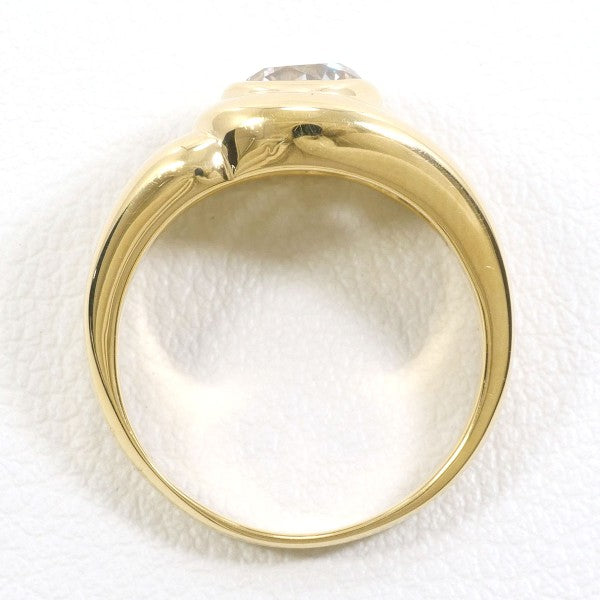 18K Yellow Gold Brown Diamond Ring for Women - Elegant Engagement & Wedding Jewelry - Perfect for Proposals, Anniversaries, and Special Occasions