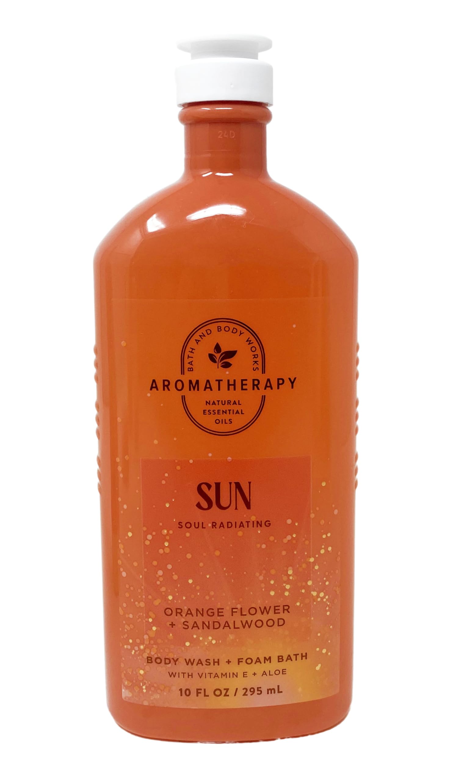 Bath & Body Works Aromatherapy Sun Soul Gift Set - Orange Flower & Sandalwood Body Wash + Shower Steamers with Free Oatmeal Soap Sample | Relaxing Shower & Bath Essentials for Stress Relief & Self Care