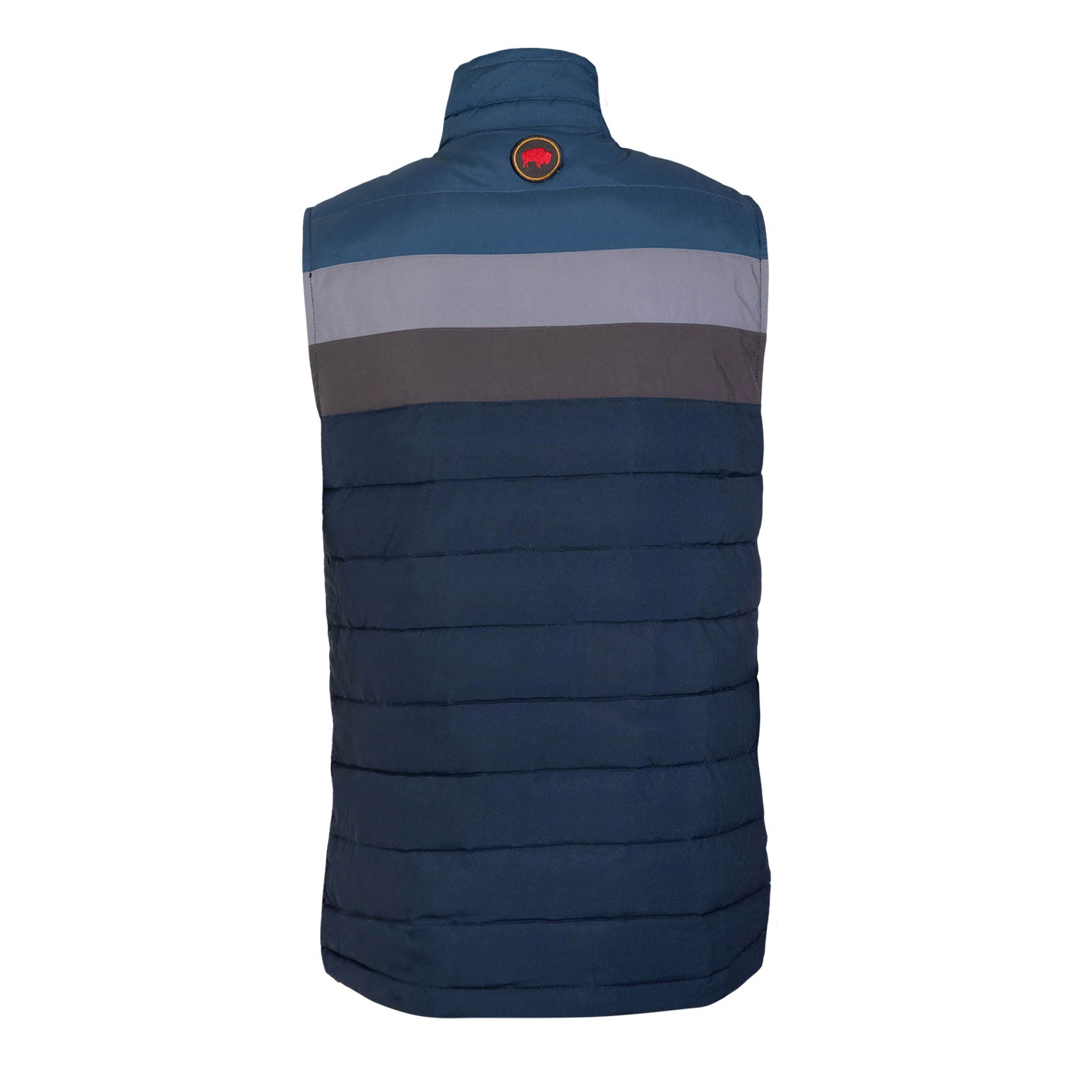 Men's Crater Navy Rider Vest - Lightweight & Stylish Outdoor Jacket for Motorcycle Riding, Hiking & Casual Wear