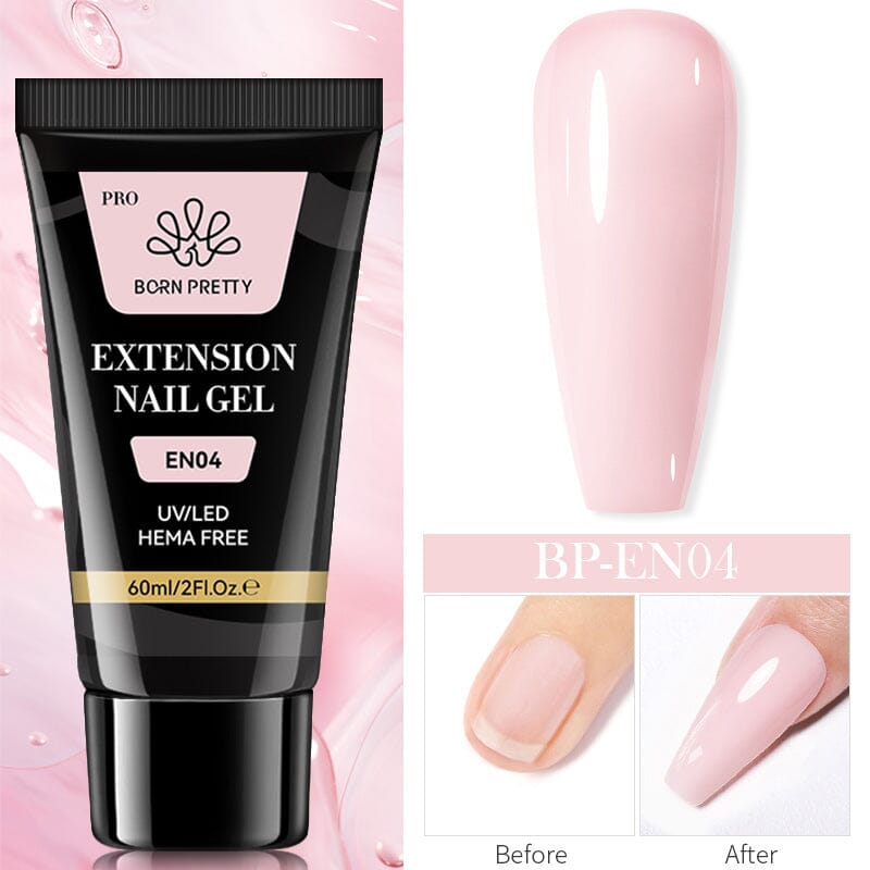 Born Pretty Poly Gel in a Tube - Professional Nail Extension & Repair Kit for DIY Manicures at Home, Salon-Quality Nails for Parties, Weddings & Special Occasions