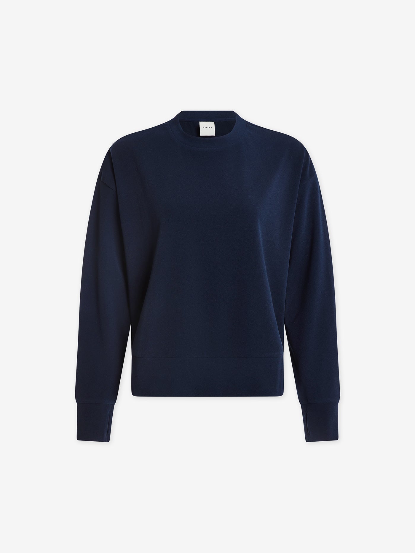 Varley Horton Side Zip Midlayer Jacket - Dark Sapphire Blue for Outdoor Hiking & Casual Wear