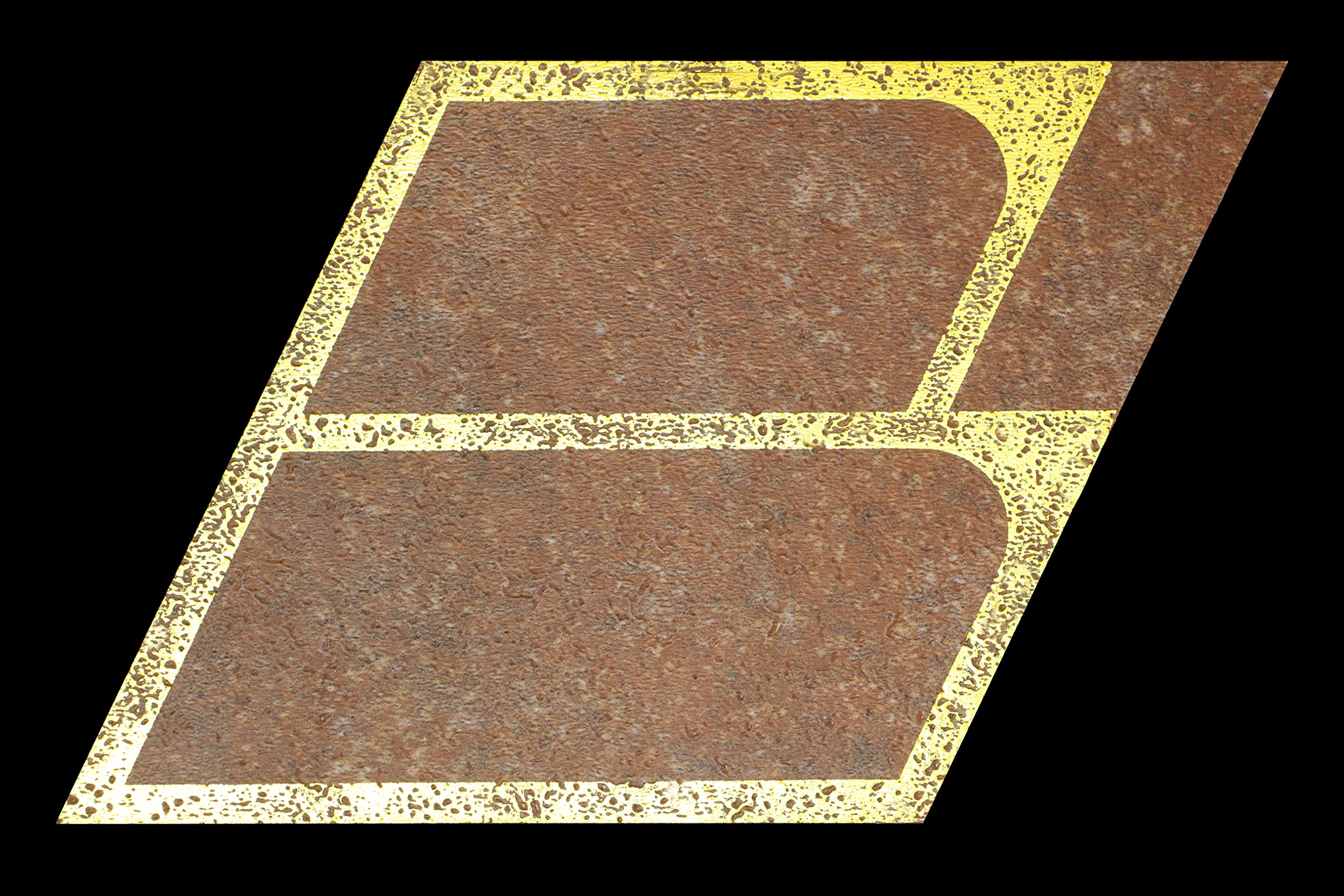 Colamo Single Sheet Peel and Stick Marble Backsplash - DIY Gold Bronzing Tiles with 26 Alphabet Letters - Self-Adhesive Wallpaper for Kitchen, Bathroom, Bedroom & Living Room Accent Walls (Venus Bronze) - Perfect for Home Renovation, Apartment Decor and Quick Room Makeovers